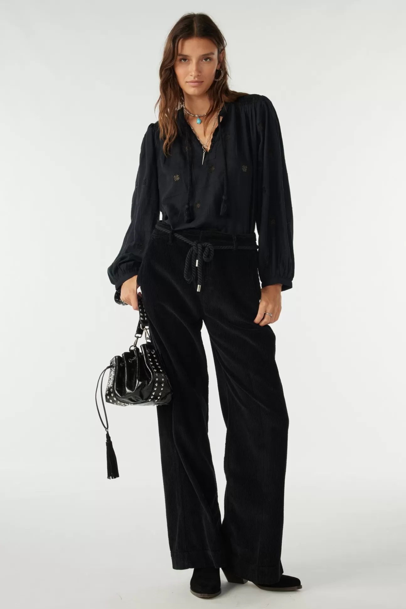 Ba&Sh Bali in Nero - Promozione Esclusiva per Look Stile Inconfondibile