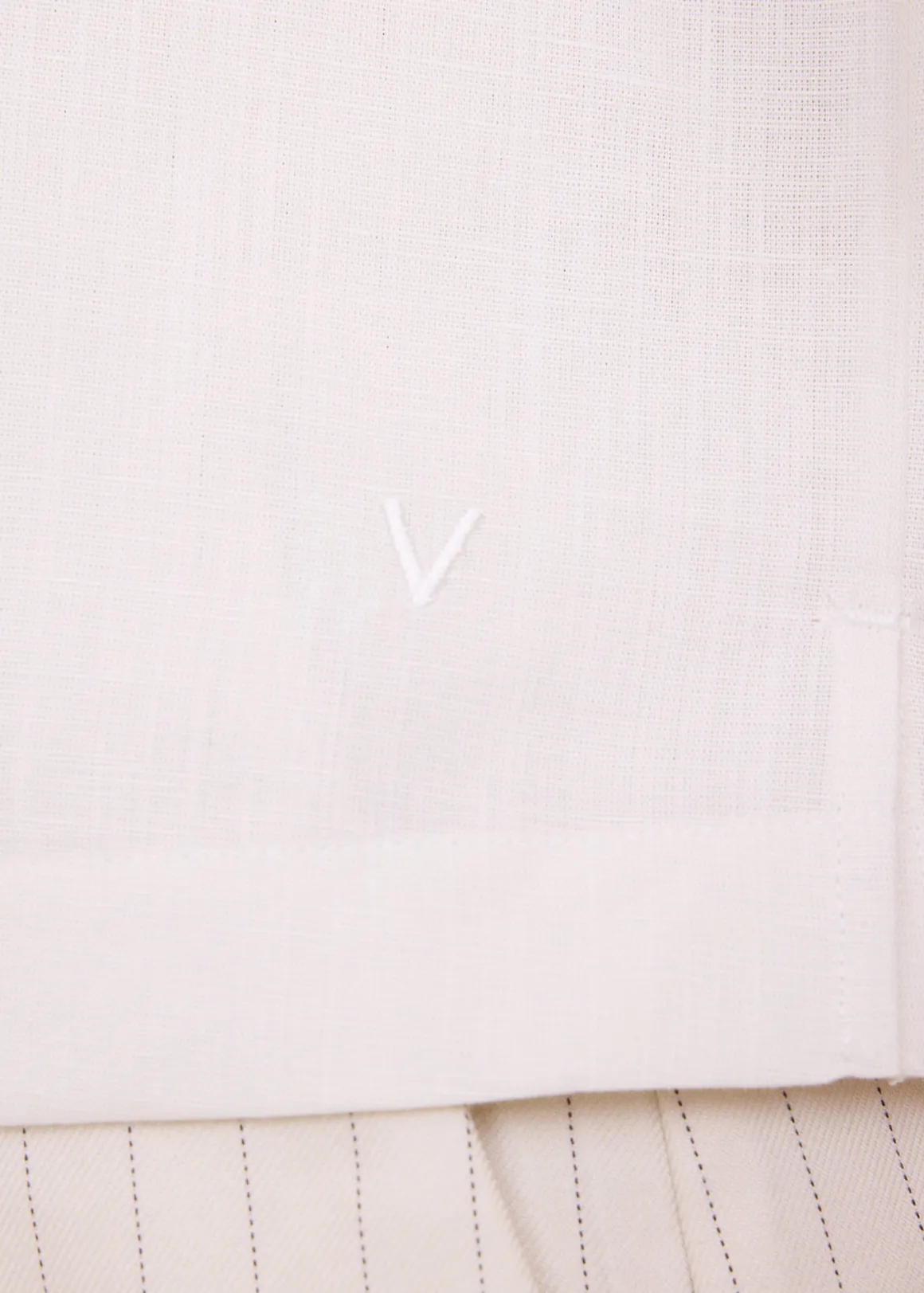 VANILIA Camicia oversize in tessuto misto lino - Beige naturale - Edizione limitata in esaurimento