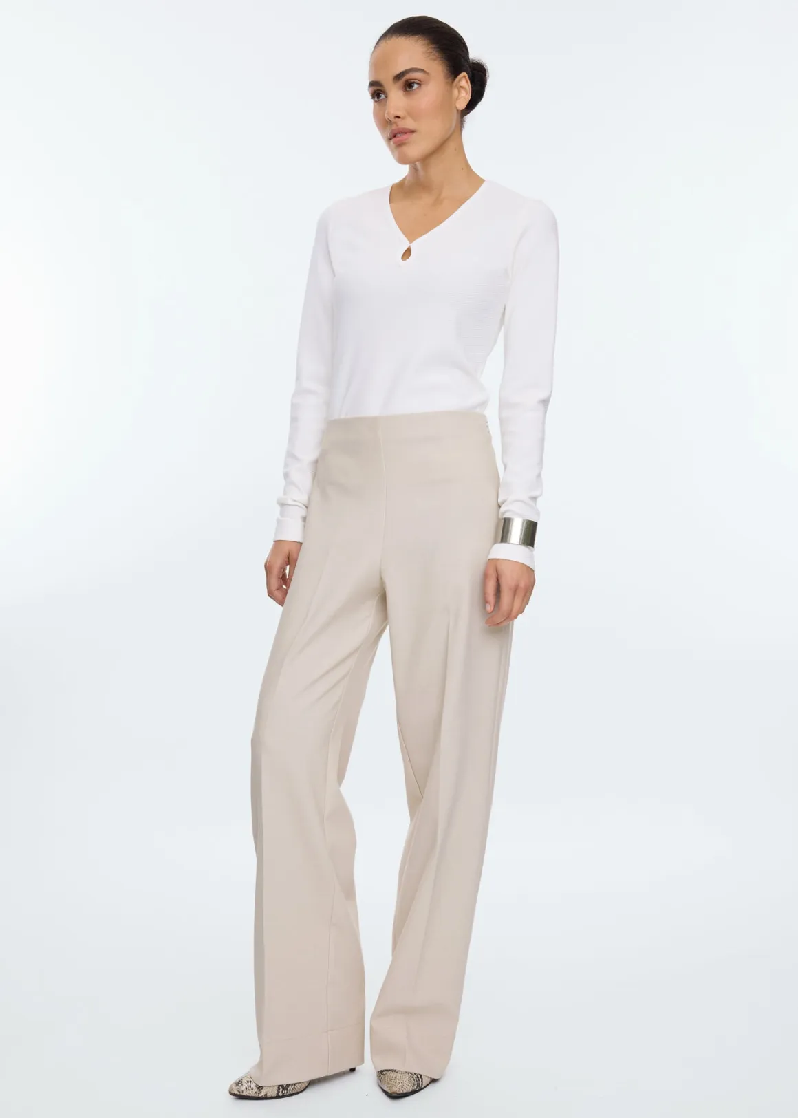 VANILIA Pantaloni Core Clean con Fodera SilverLining - Comfort Premium e Design Tecnologico