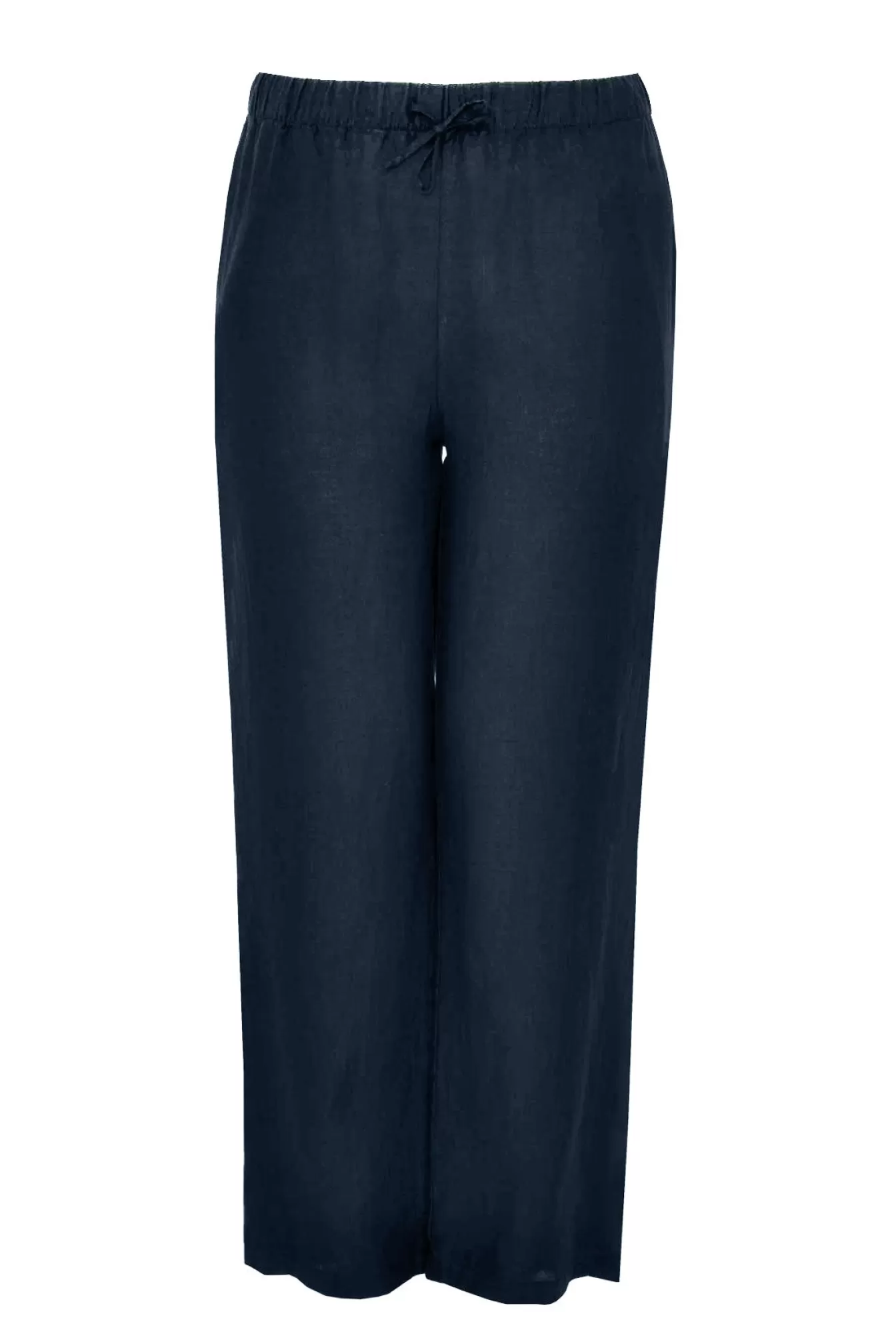 Lino YOEK - Pantaloni Casual con Cordino Regolabile in Vita, Blu Denim Comodo a Prezzo Accessibile
