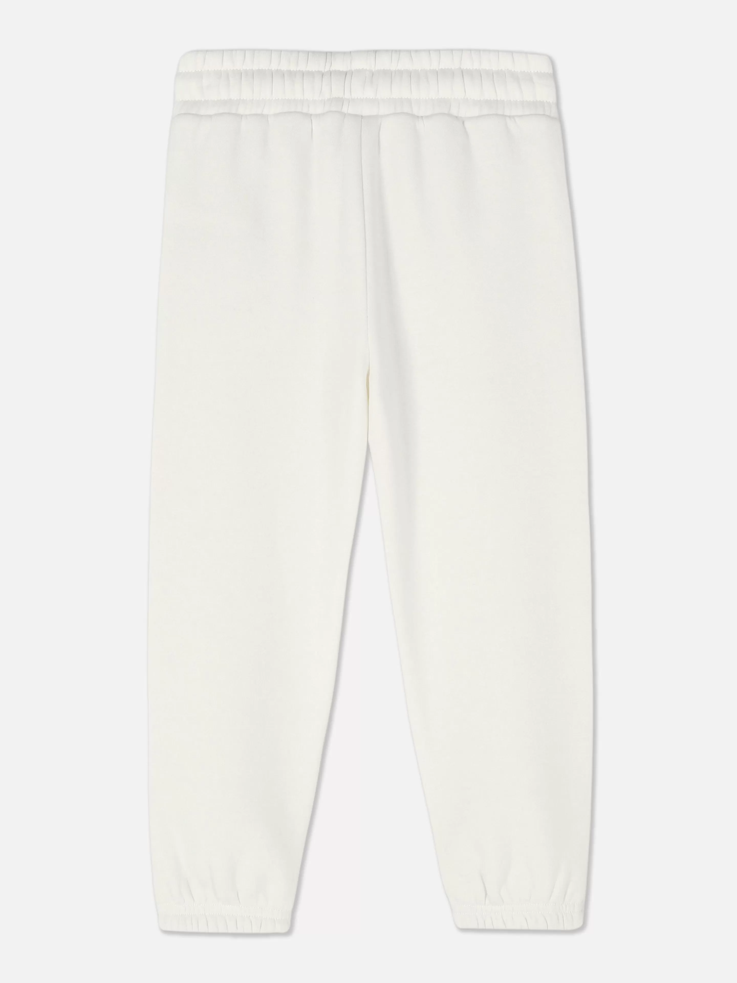 Disney Bella e la Bestia Pantaloni Sportivi Eleganti in Bianco - Completo Coordinato Primavera/Estivo by Primark, Comodo per Allenamento e Stile Casual 

(：，。、、，。)