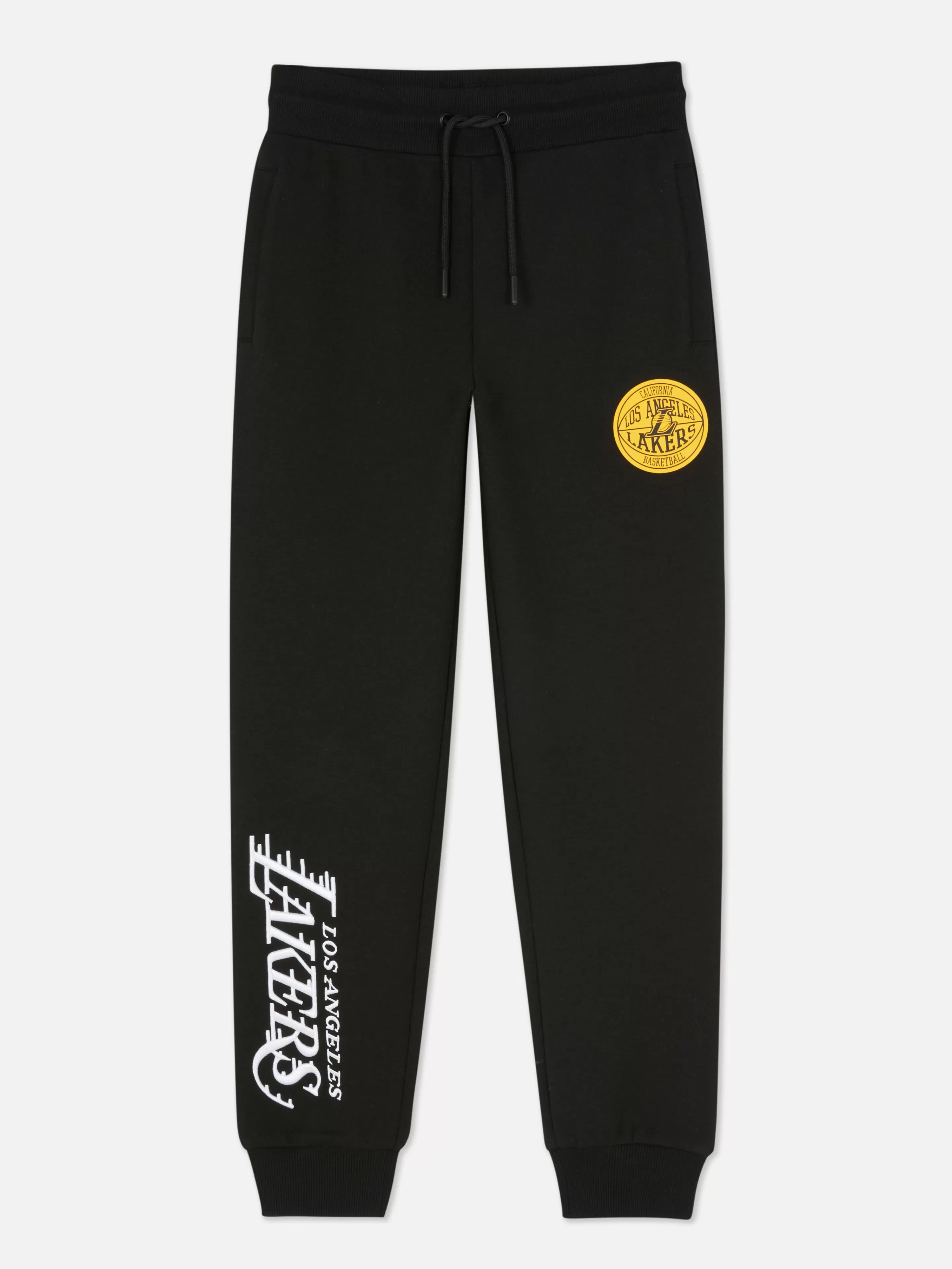 Pantaloni Sportivi NBA Lakers Life Elasticizzata con Logo - Nero Unisex Primark