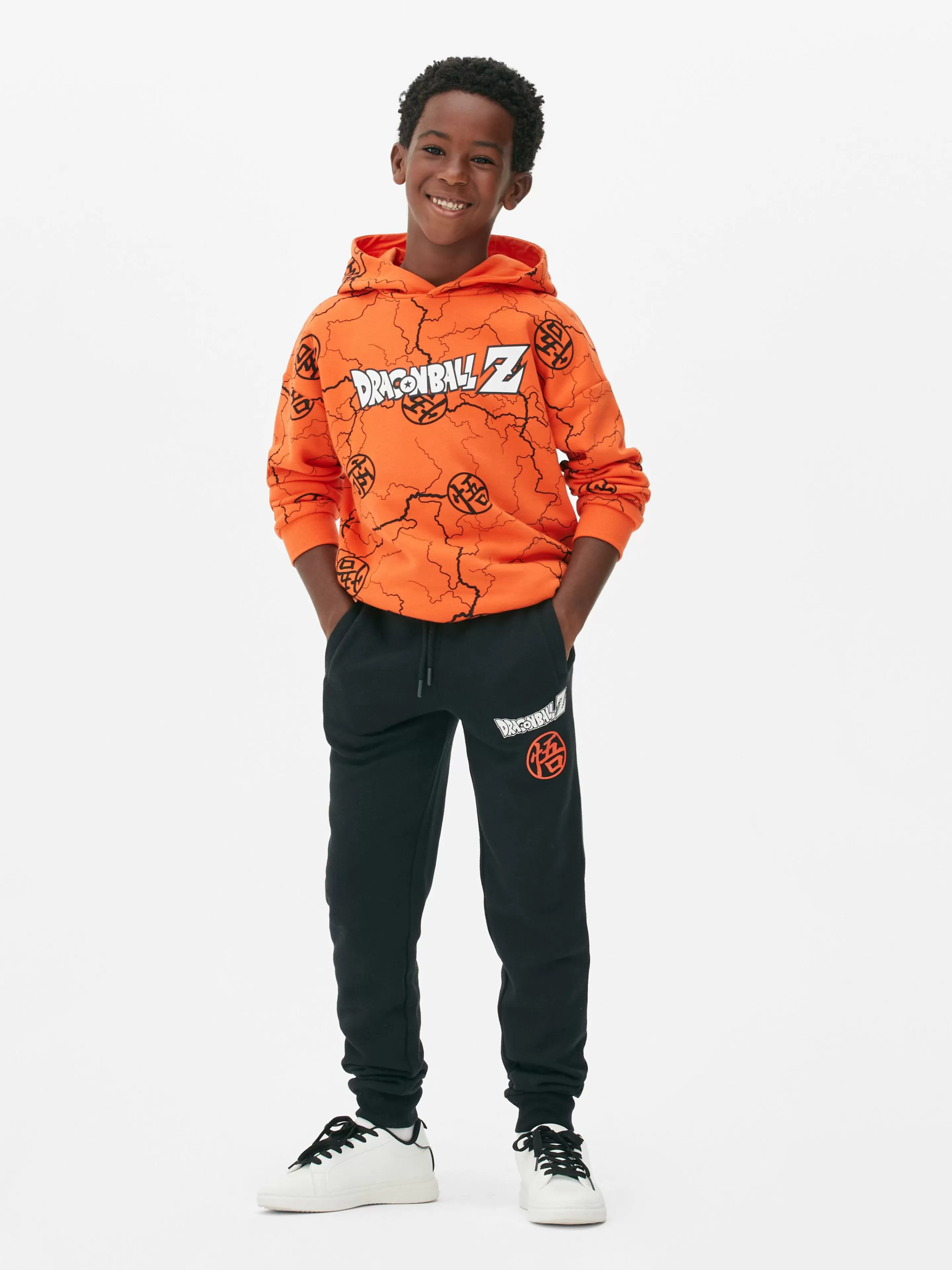 Pantaloni Sportivi Uomo Dragon Ball Z Stampa Logo - Nero Primark Confortevoli

（：，，）