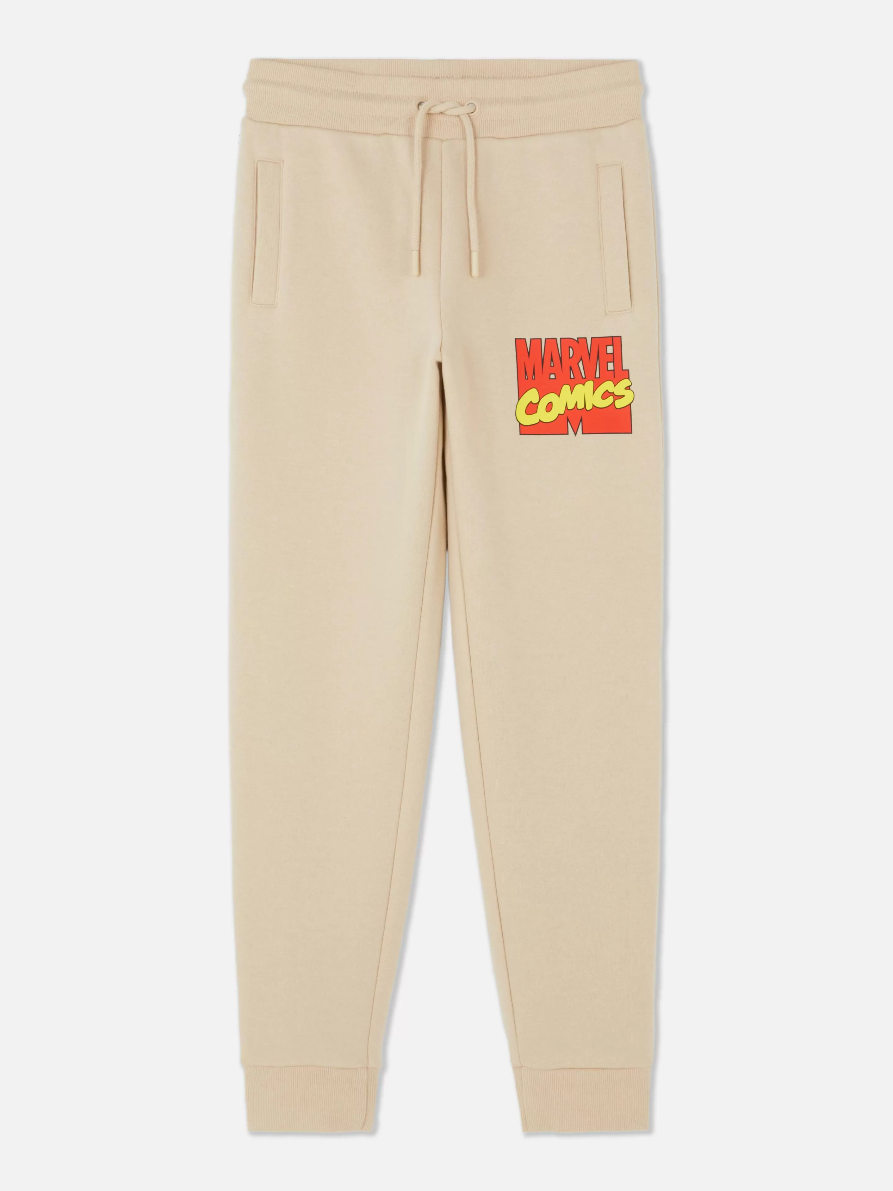 Pantaloni Sportivi Uomo Primark con Stampa Marvel - Grigio Antracite per Allenamento Comodo