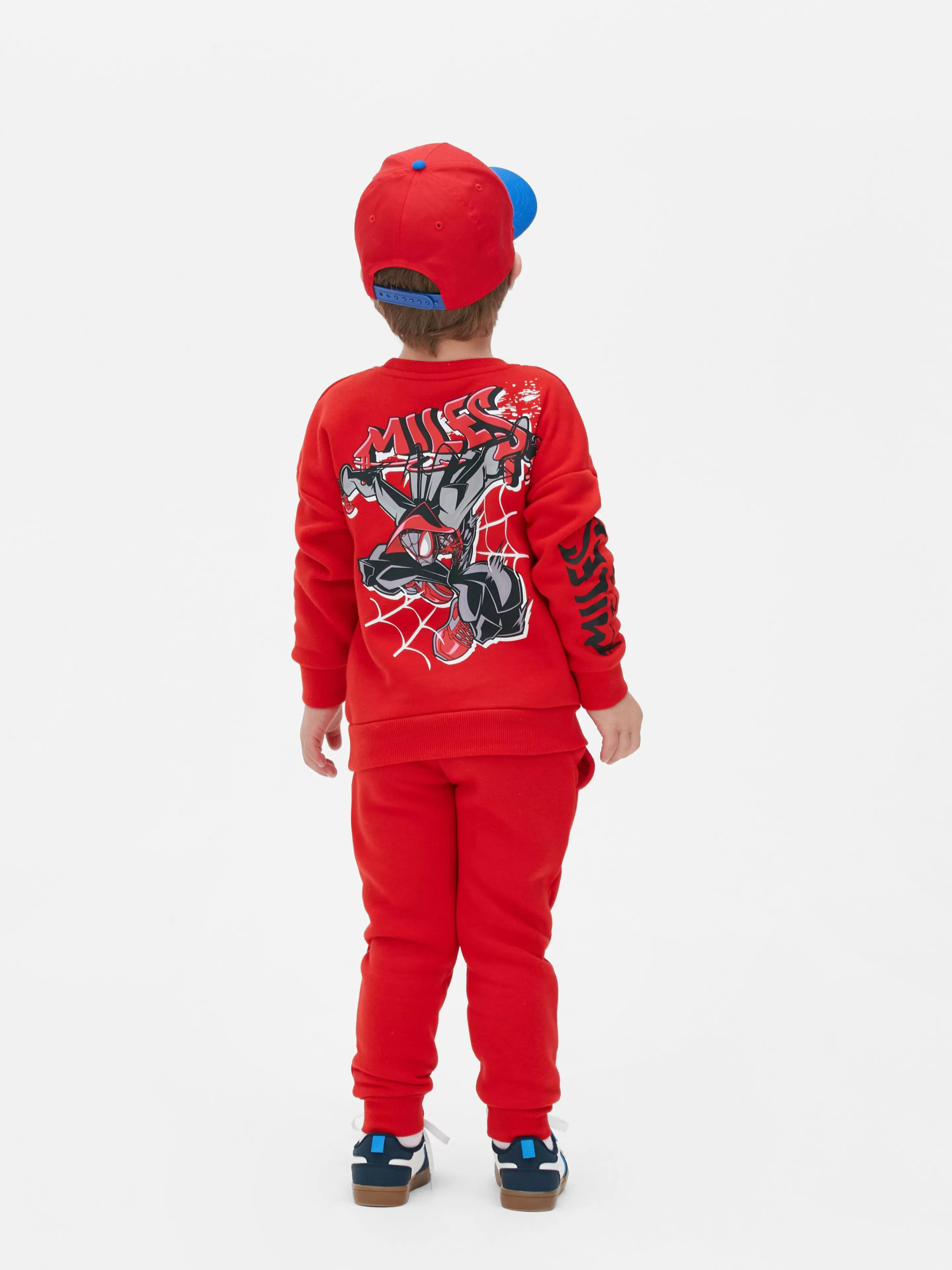 Pantaloni Sportivi Marvel Uomo Ragno Miles Morales - Rosso Dynamic Primark