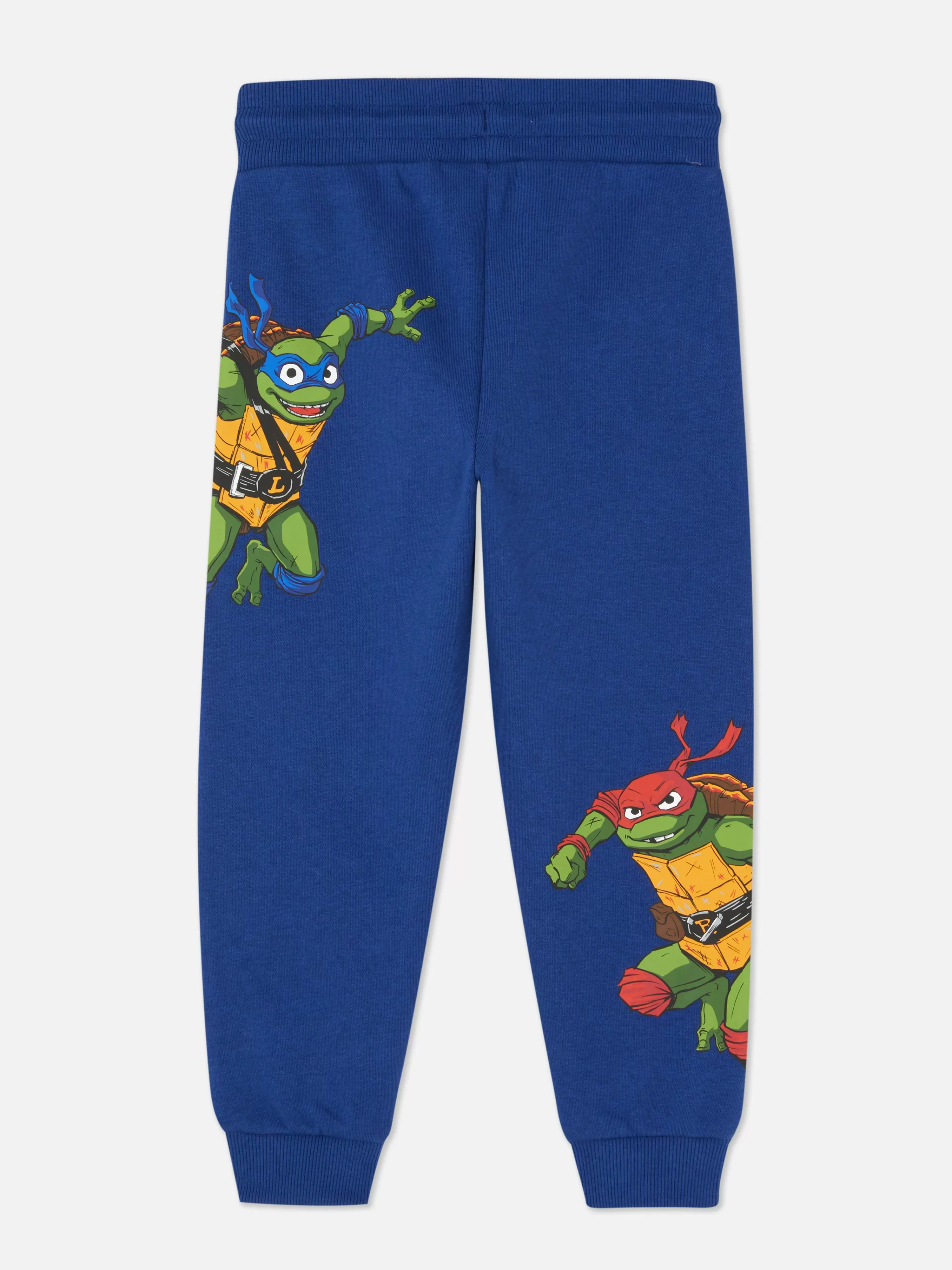 Pantaloni Sportivi Casual Primark Ispirati alle Tartarughe Ninja, Blu Scuro per Allenamento Confortevole