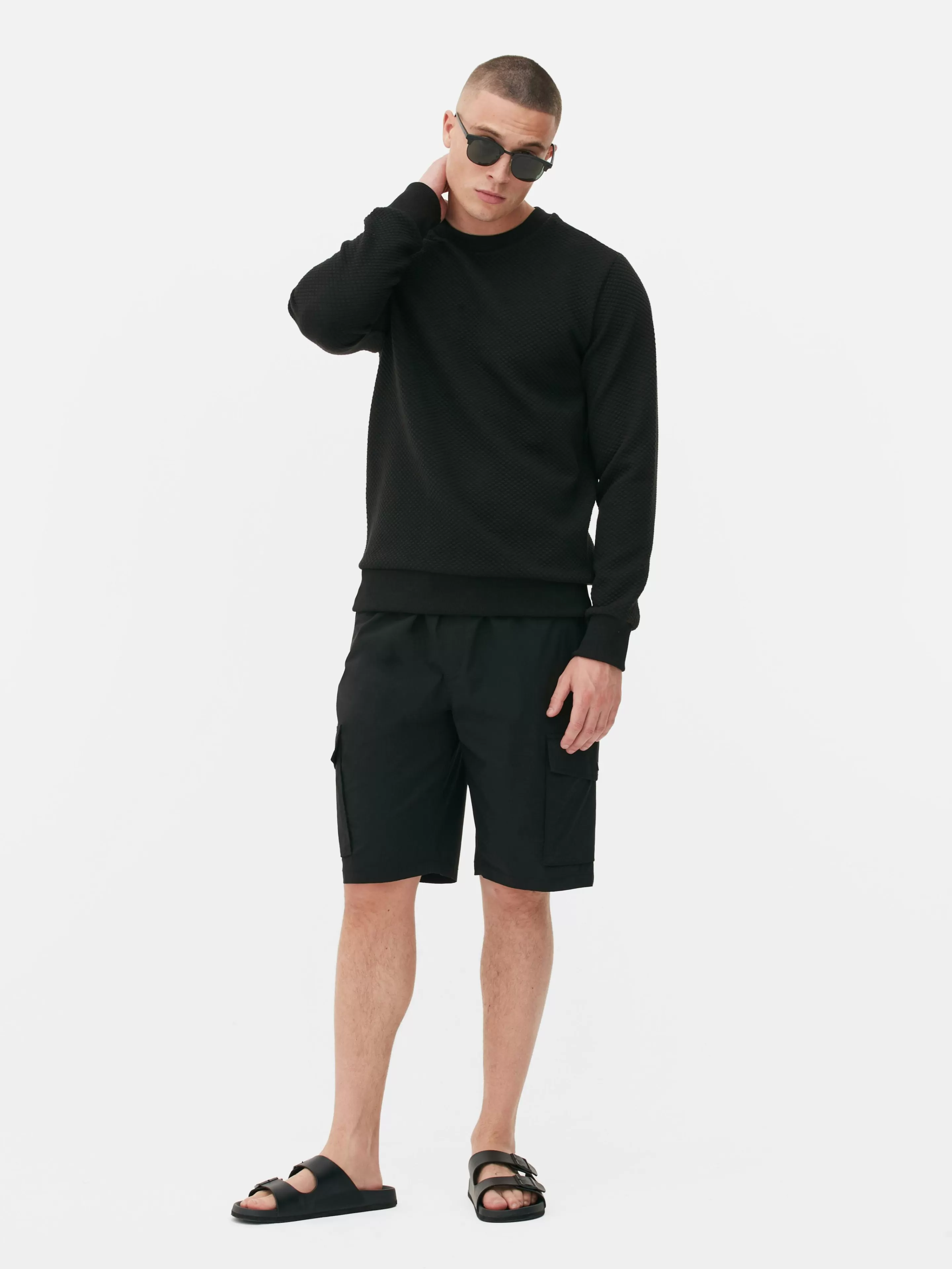 Felpe Unisex con e senza Cappuccio - Giacca Imbottita Elegante con Dettaglio Strass, Nero - Primark Collection