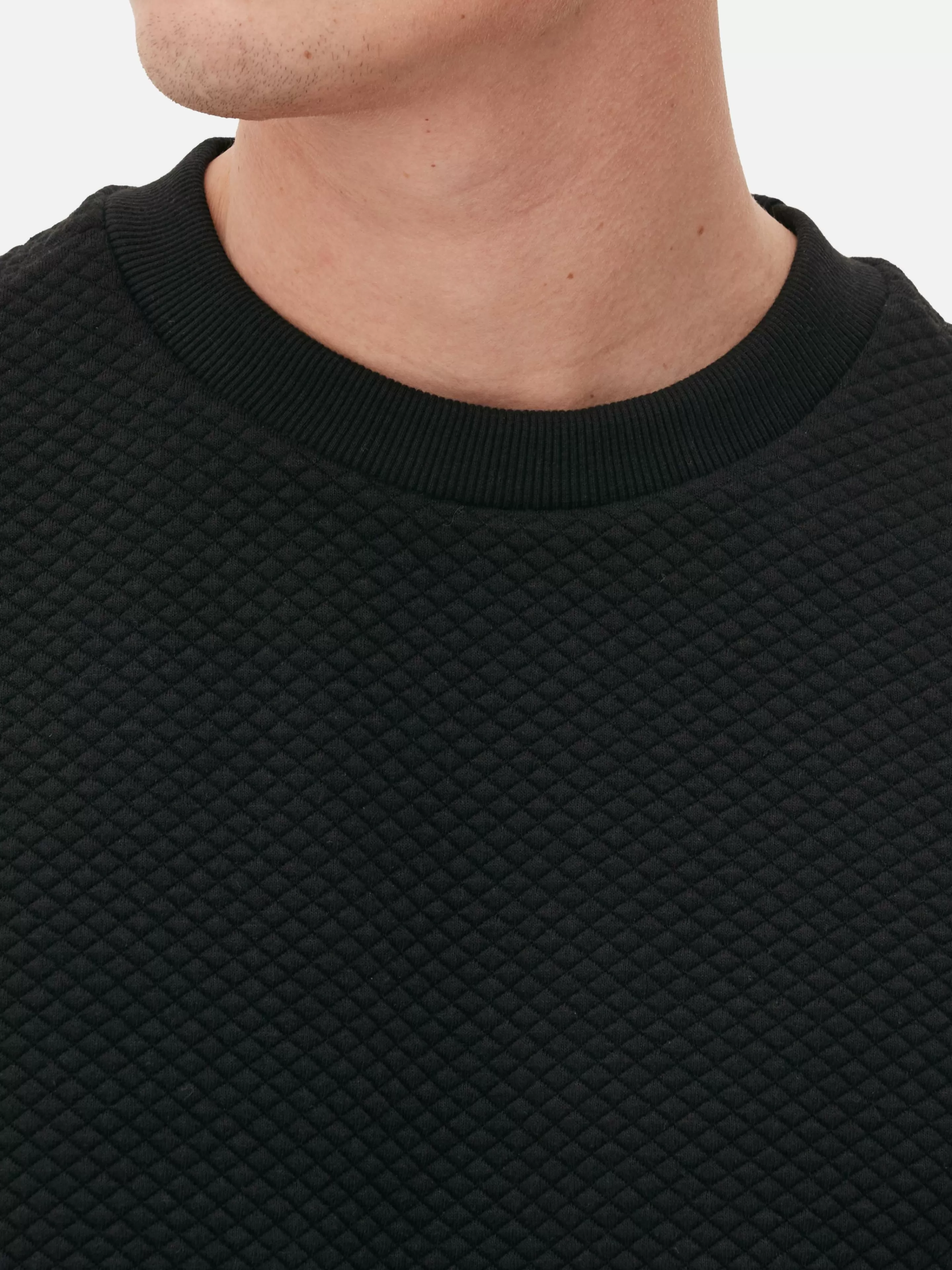 Felpe Unisex con e senza Cappuccio - Giacca Imbottita Elegante con Dettaglio Strass, Nero - Primark Collection