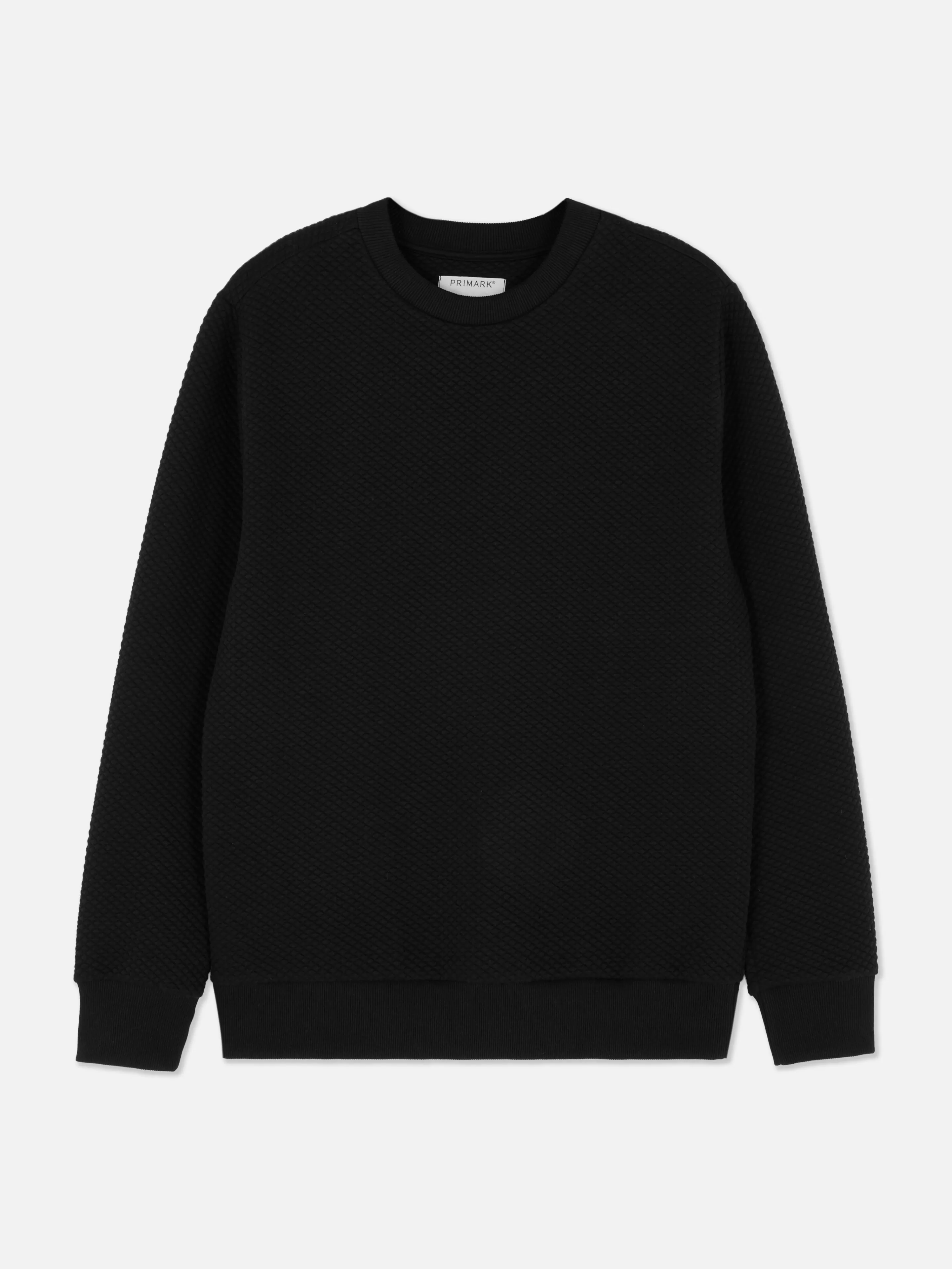 Felpe Unisex con e senza Cappuccio - Giacca Imbottita Elegante con Dettaglio Strass, Nero - Primark Collection