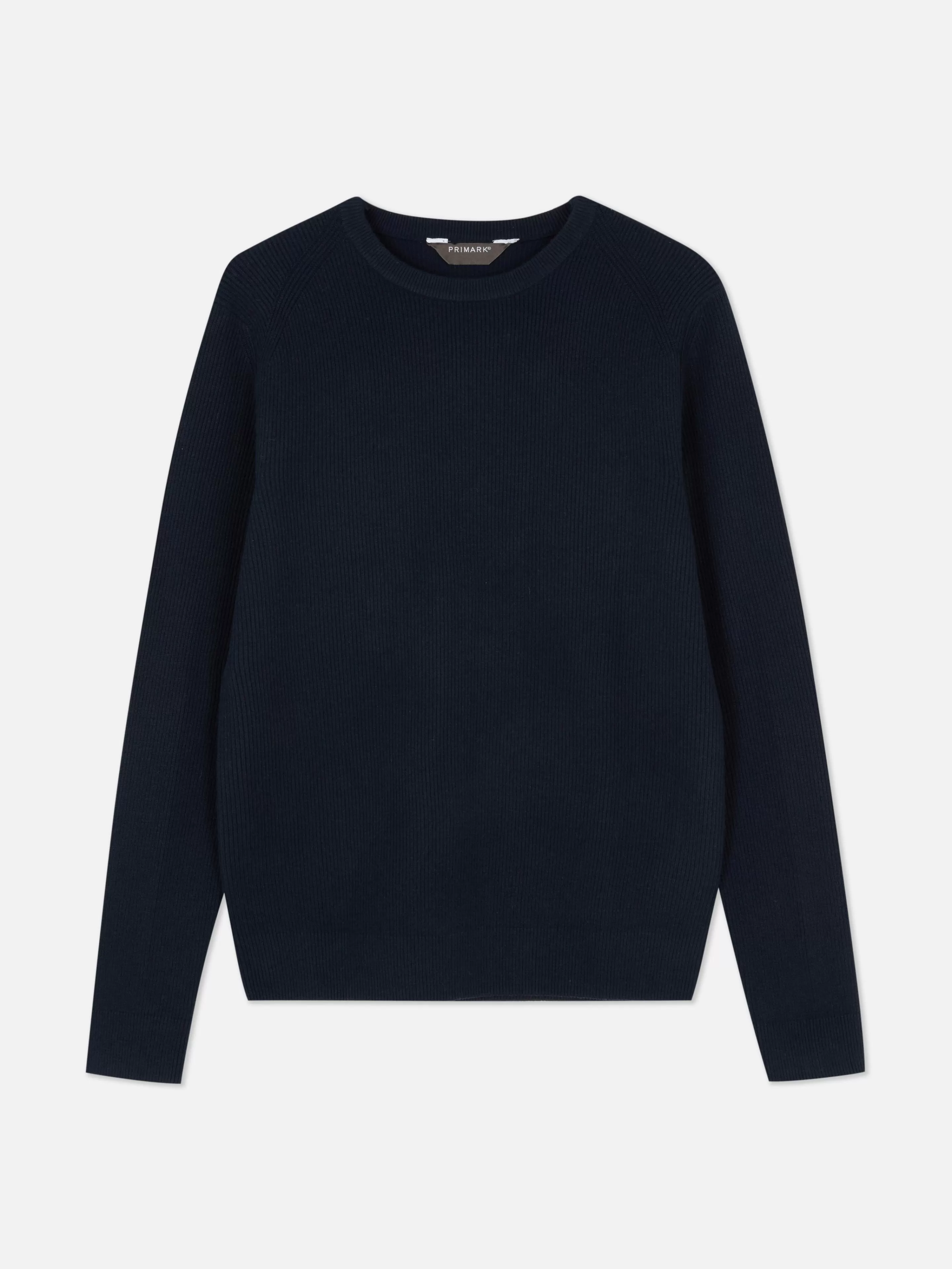 Maglione Righe Orizzontali Blu Marino con Scollo Tondo - Cardigan in Maglia Confortevole, Classico e Ideale per Stagione - Primark