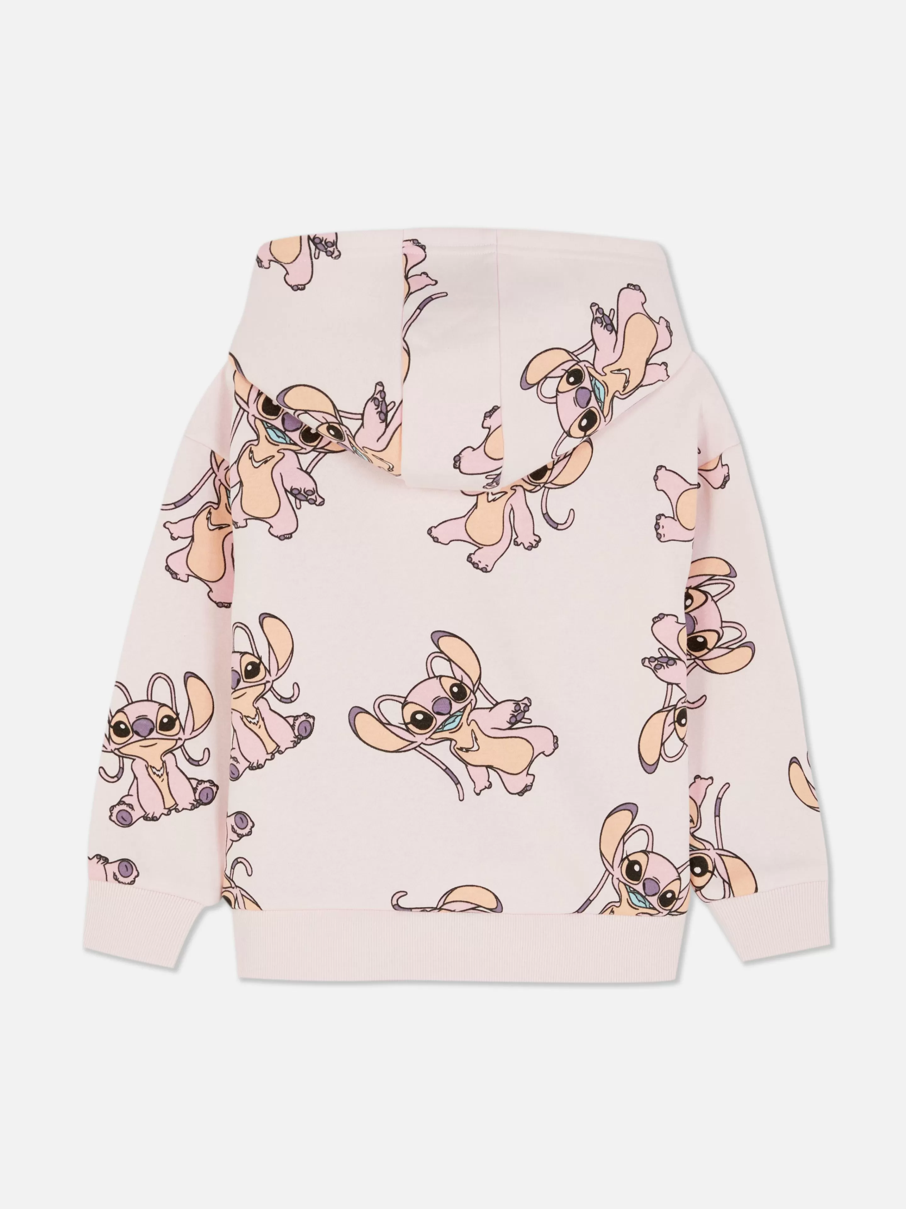 Primark Maglia Unisex Disney Angel Rosa con Cappuccio - 2 Stili, Confortevole Casual 

（：*，，，，：/Primark、、、/）