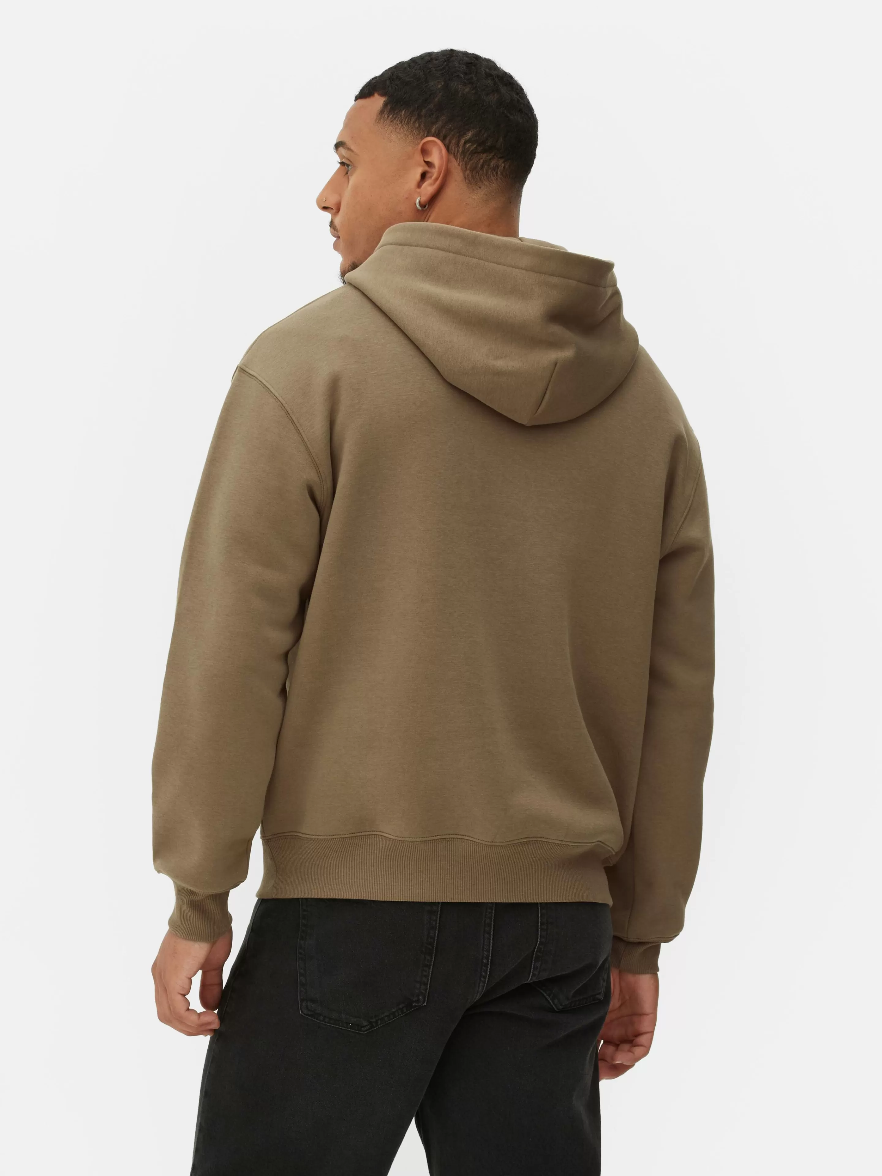 Felpa Oversize Primark con Cappuccio o Regolare - Beige Naturale in Maglione Comodo