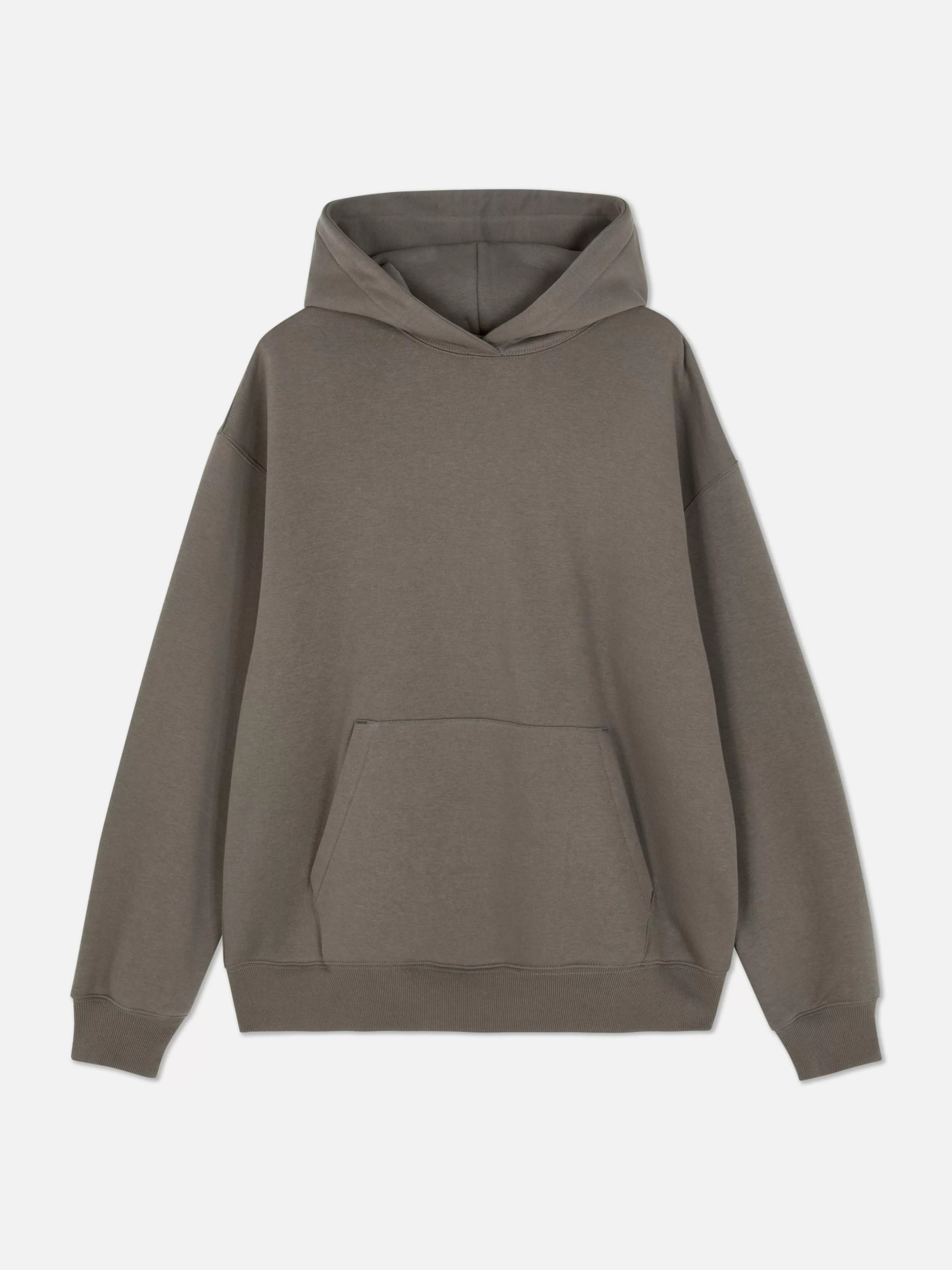 Primark Felpa Unisex Con Cappuccio - Maglione Oversize in Grigio Antracite, Ideale per Look Casual e Comodi