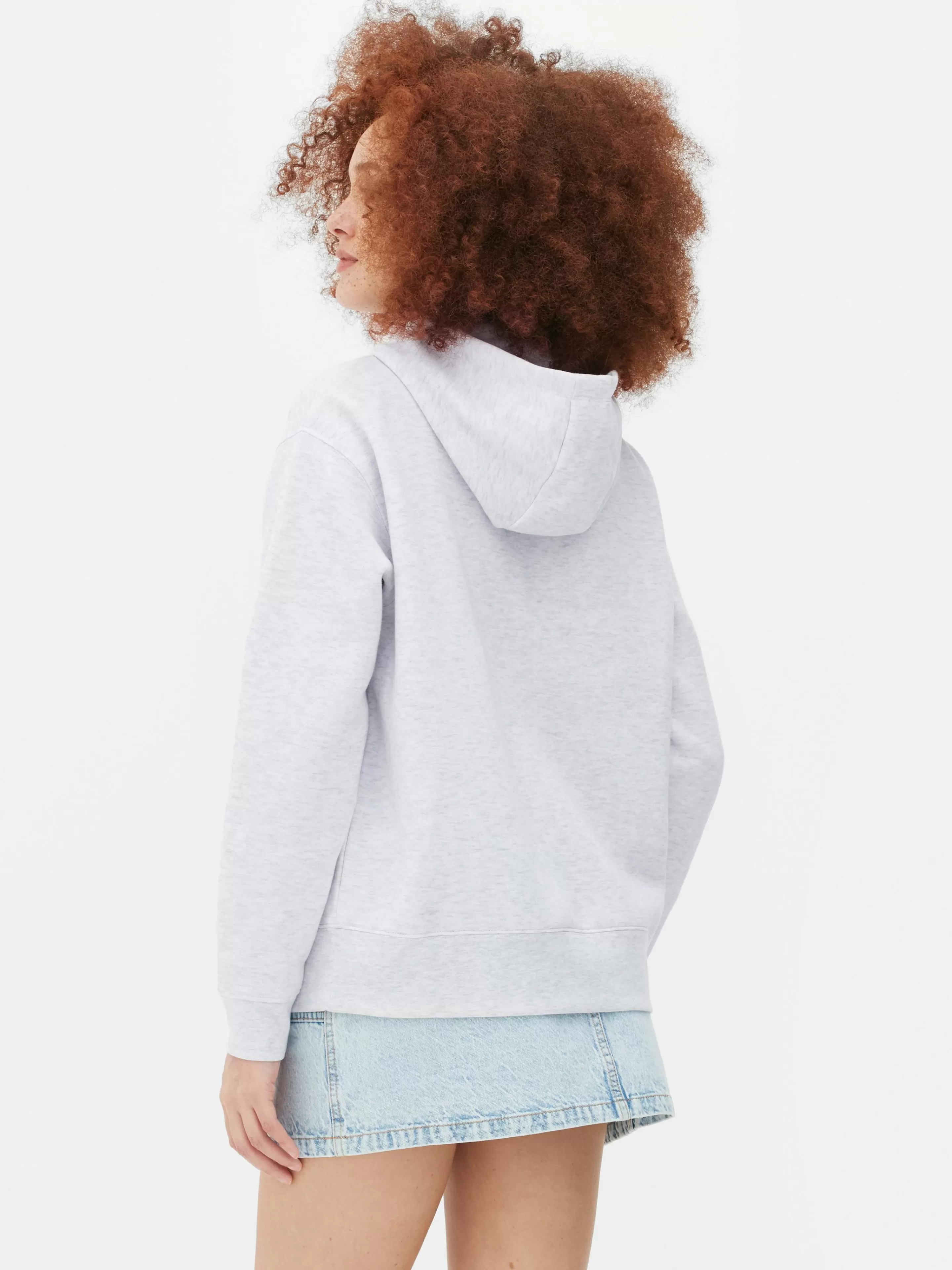 Primark Felpa Con Cappuccio Essential Grigio Marmo - Confortevole e Versatile per Look Casual