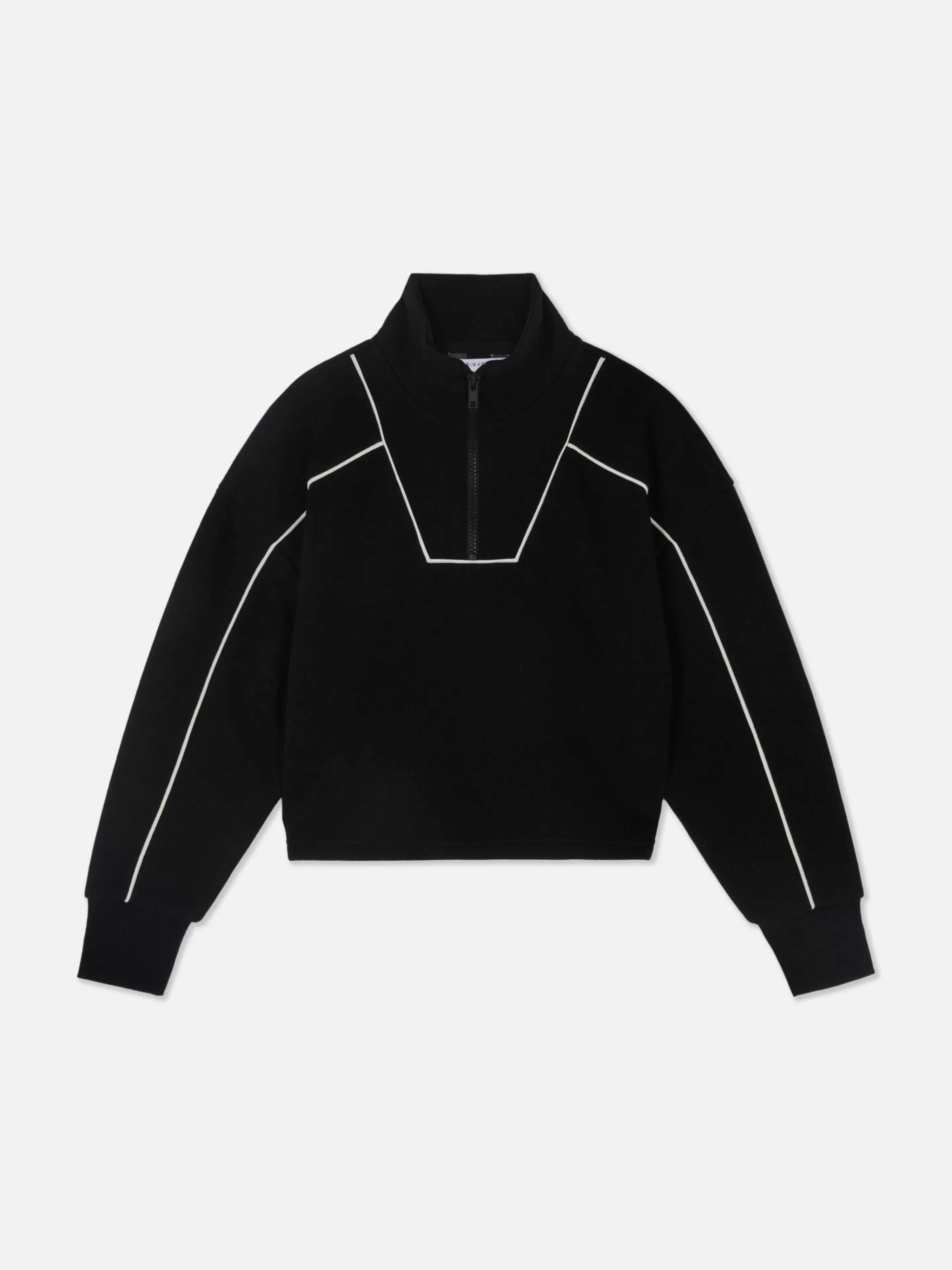 Maglioni Primark Essentials - Completo Coordinato con Cappuccio o Collo Alto, Doppia Versione Morbida in Nero Assoluto