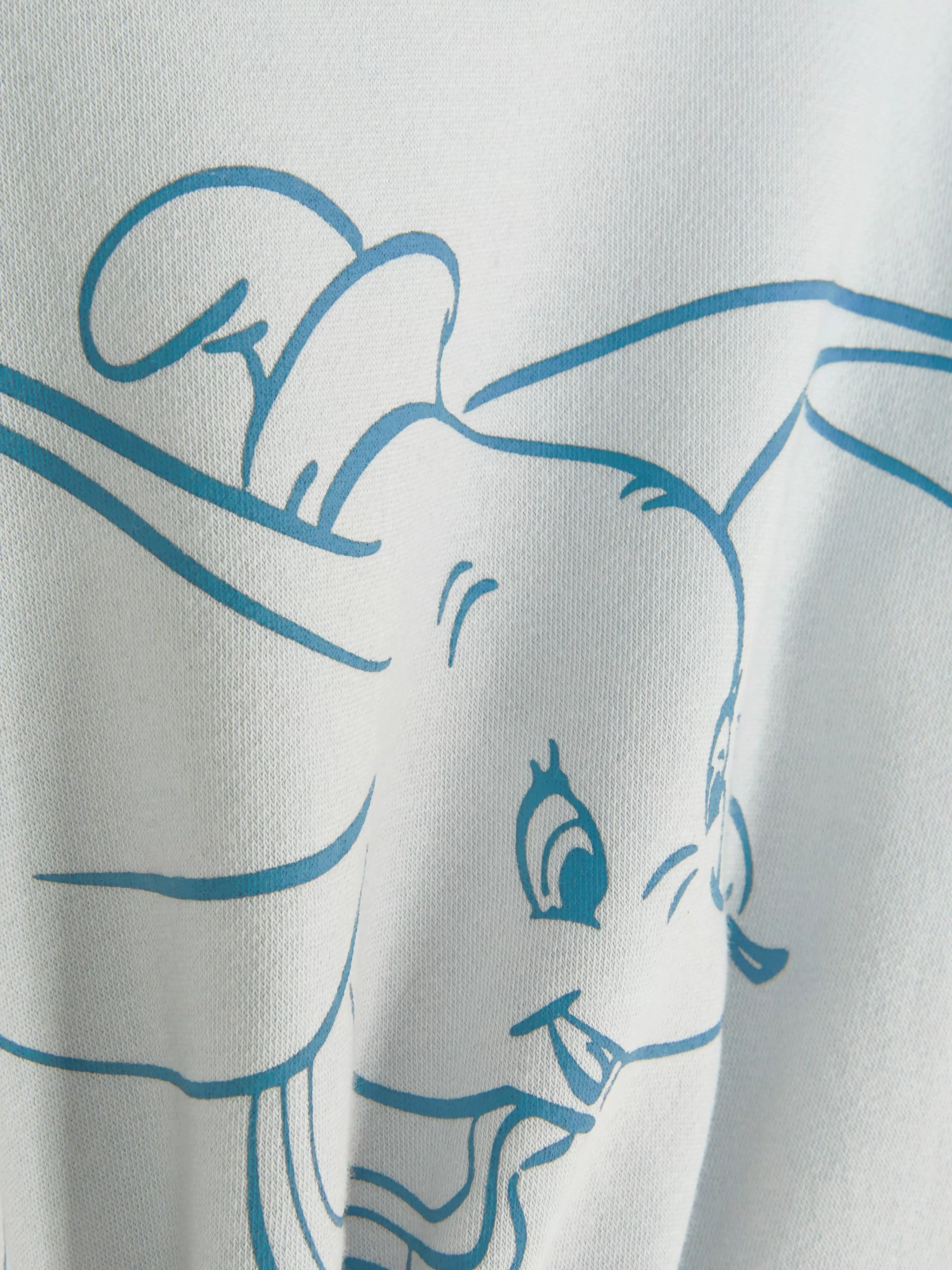Maglioni e Giacche in Maglia Primark con Stampa Delicata - Completo Coordinato Disney Dumbo Grigio Antracite, Fantasia Disney per Look Casual