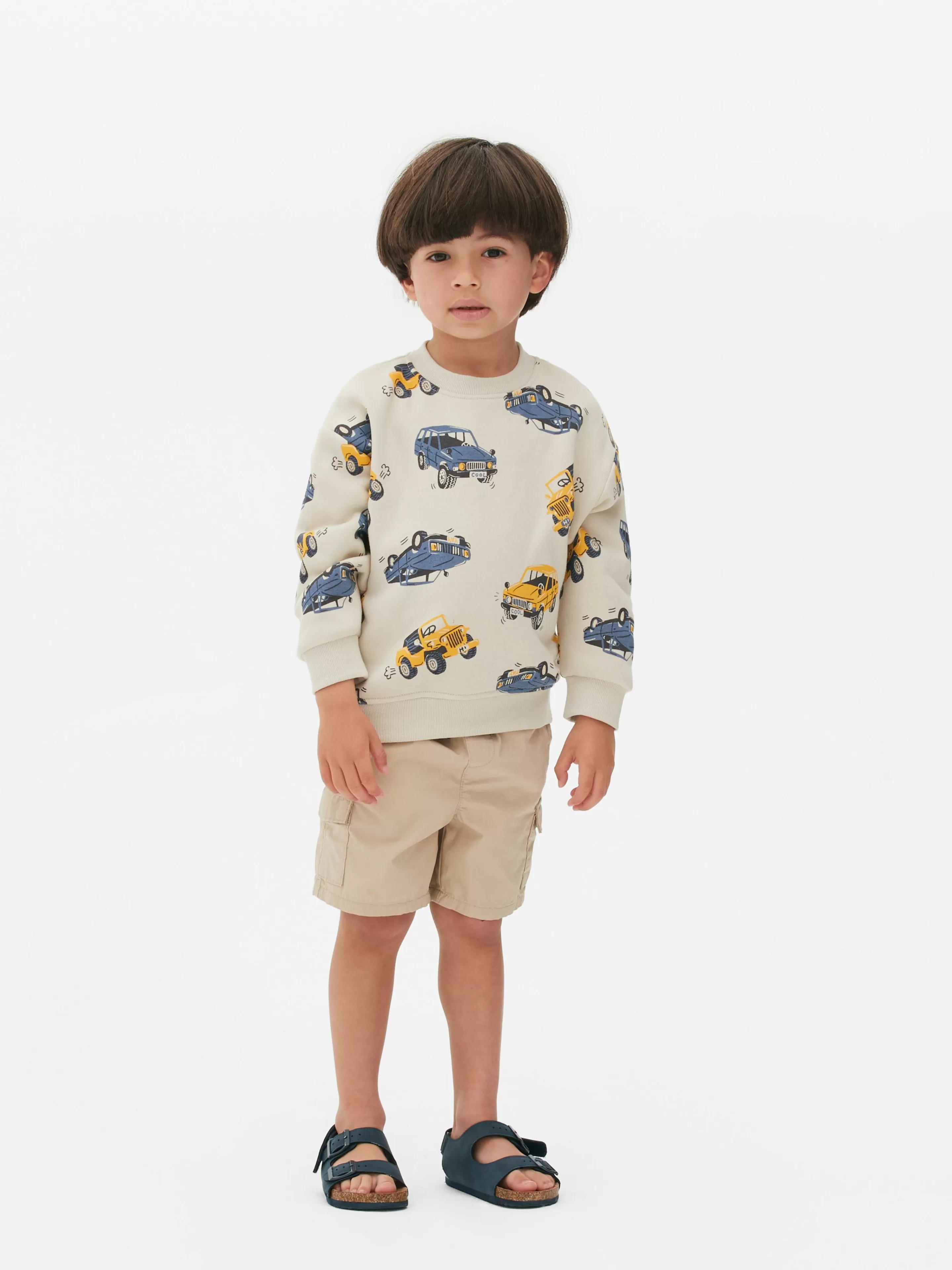 Primark Felpe Unisex Stampa Grafica - Collo Tondo Morbido, Con o Senza Cappuccio Casual

（：，