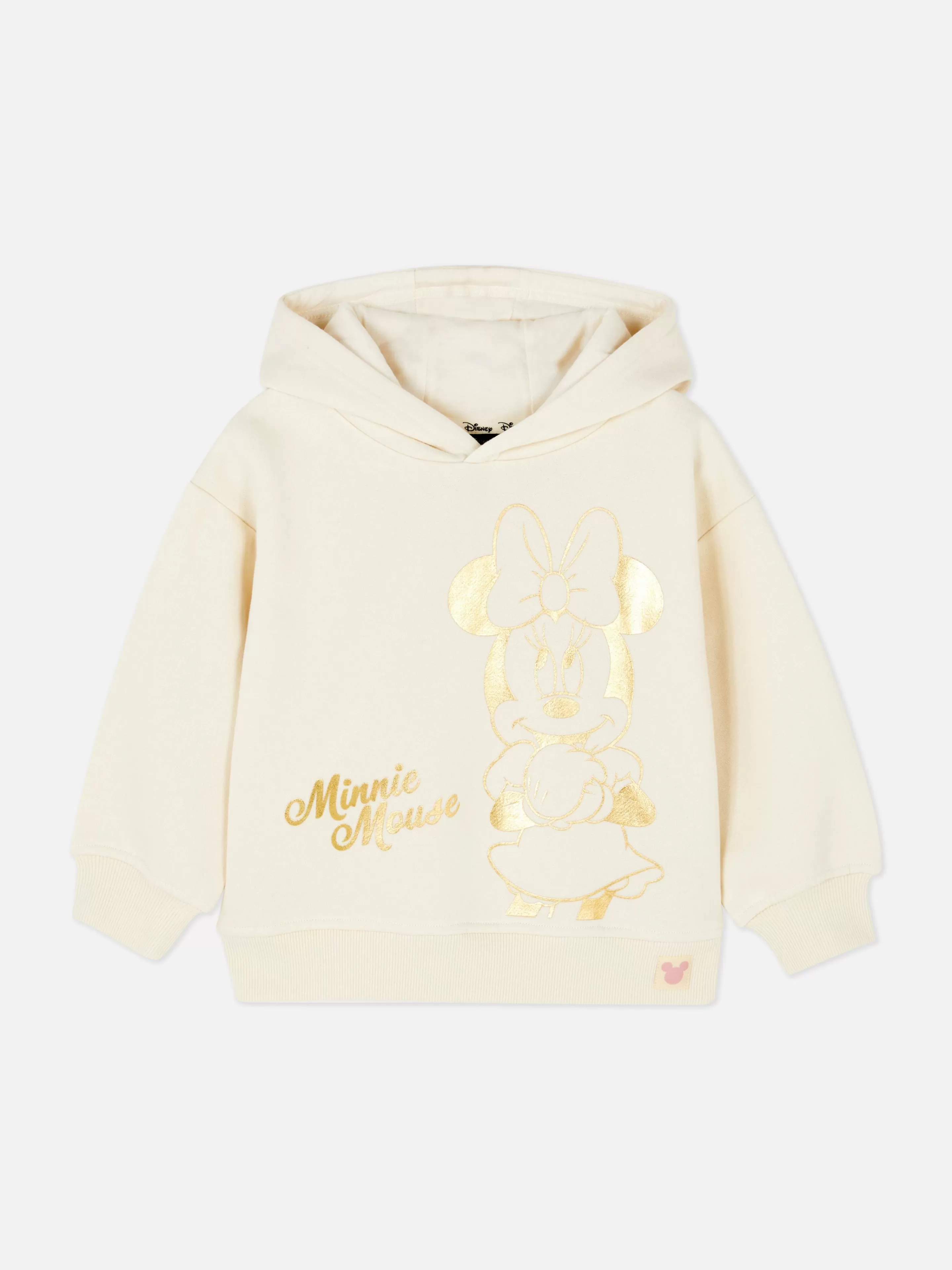 Primark Pigiami con Cappuccio o Senza - Dettaglio Orecchie Disney Minnie in Tinta Crema, Comodi e Stilosi