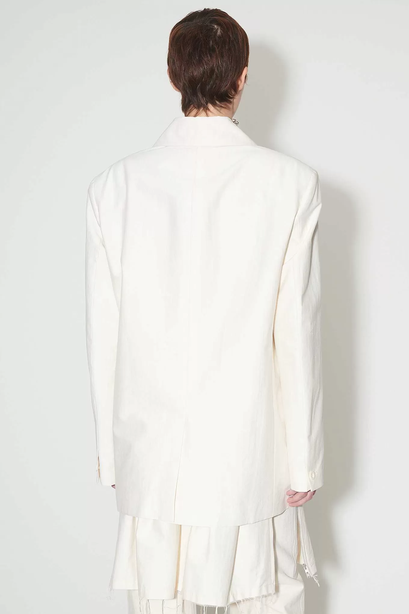 Legacy Passning | Giacca Carp in Cotone Crêpe Naturale e Nylon, Design Confortevole e Tessuto Strutturato