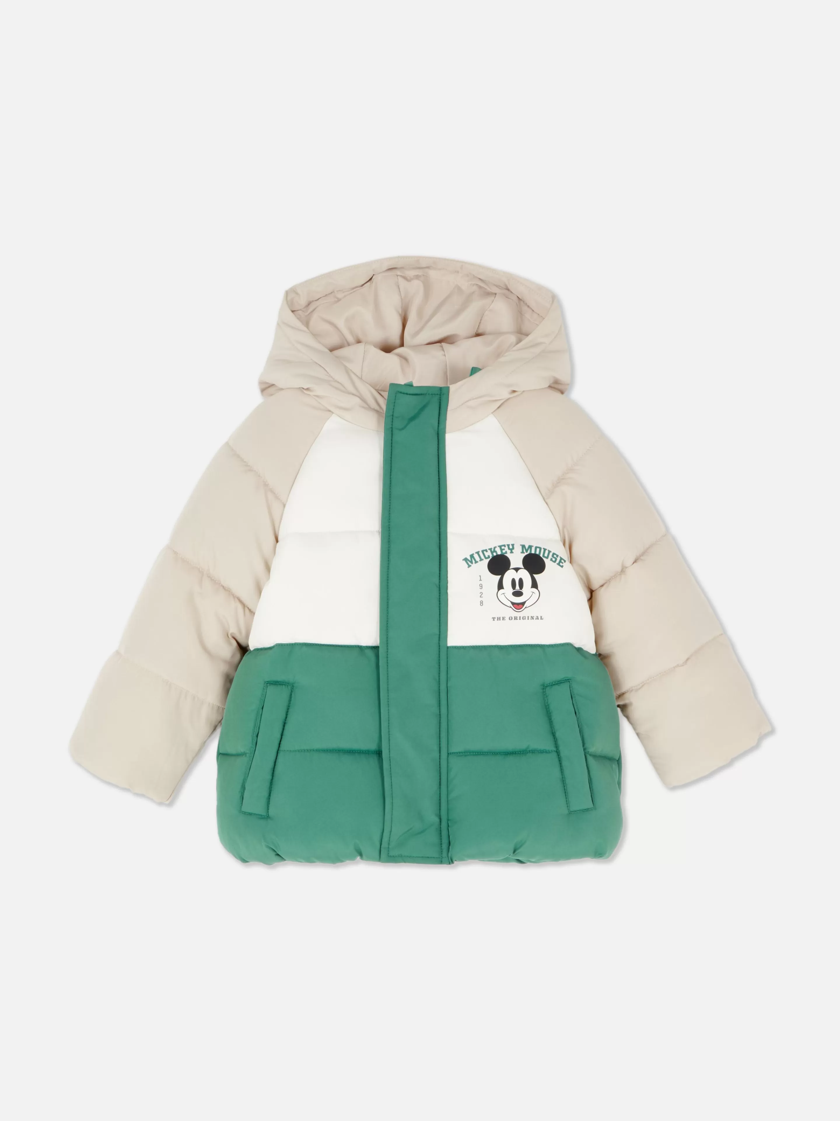 Primark® Giacca Trapuntata Disney© Mickey Mouse™ Stampa Iconica - Giubbotto Imbottito Invernale con Fantasia Colorata