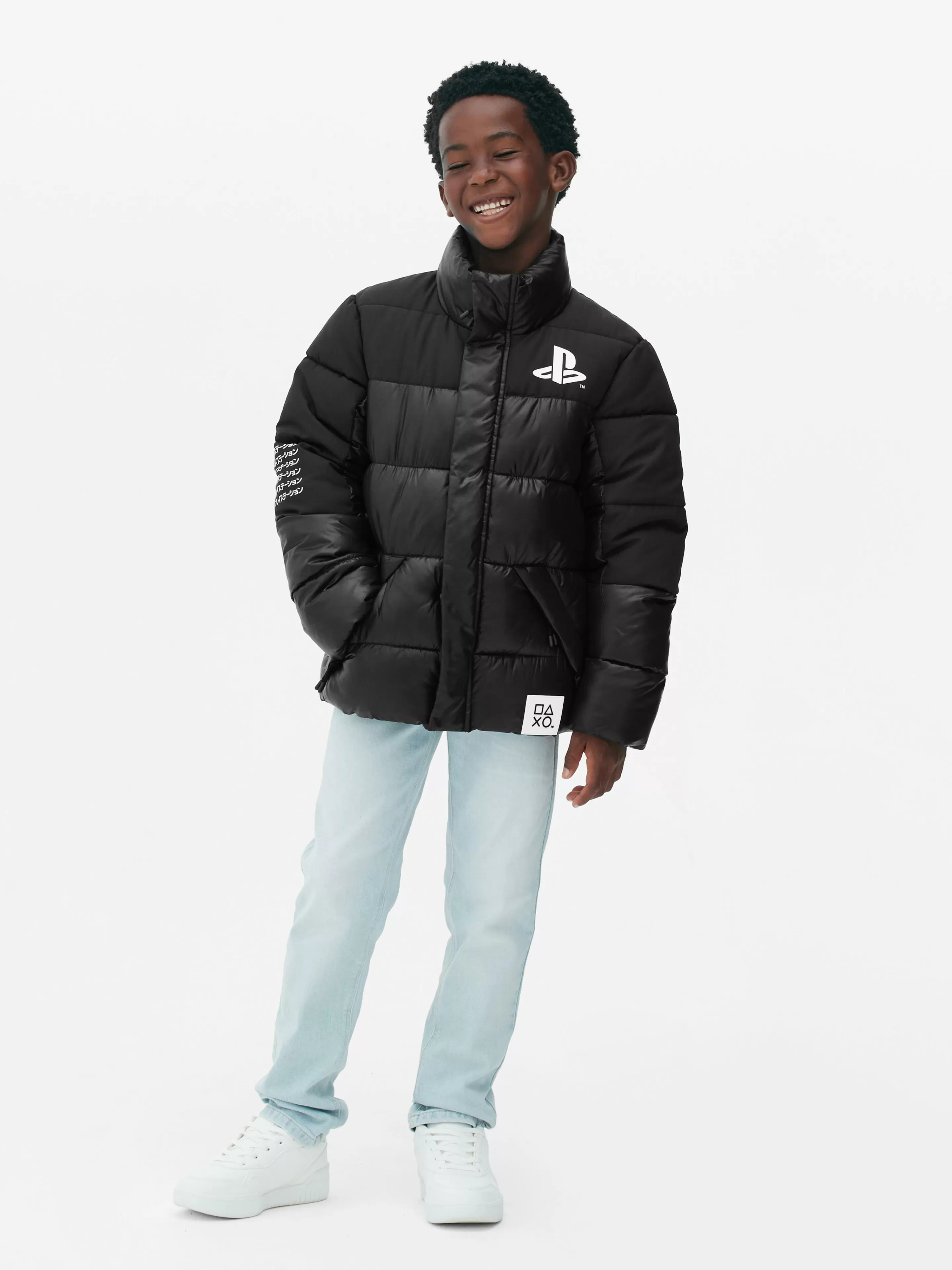 Giacca Imbottita Uomo PlayStation Nero - Comfort Premium con Design Esclusivo, Stile Casual Primark