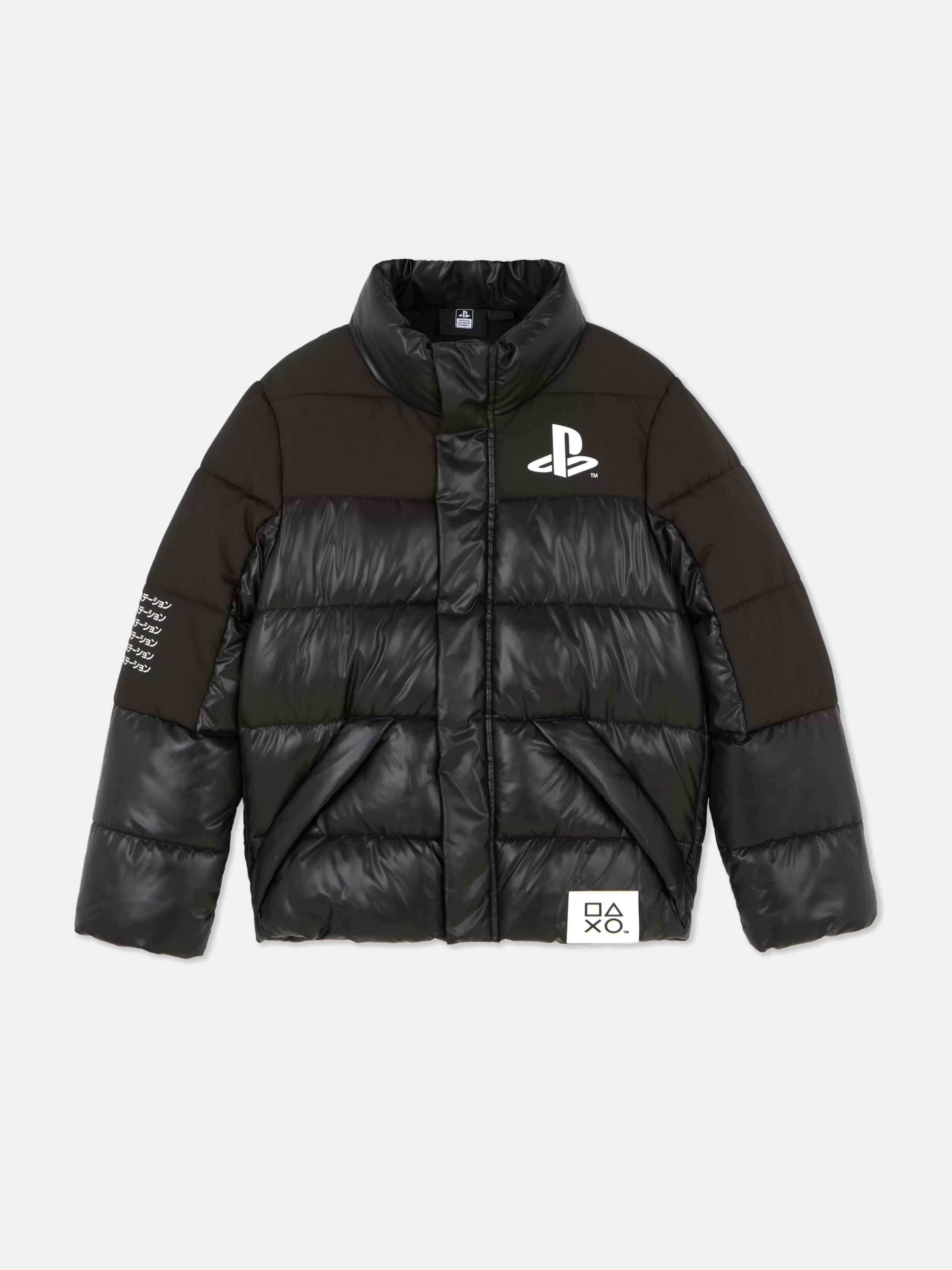 Giacca Imbottita Uomo PlayStation Nero - Comfort Premium con Design Esclusivo, Stile Casual Primark