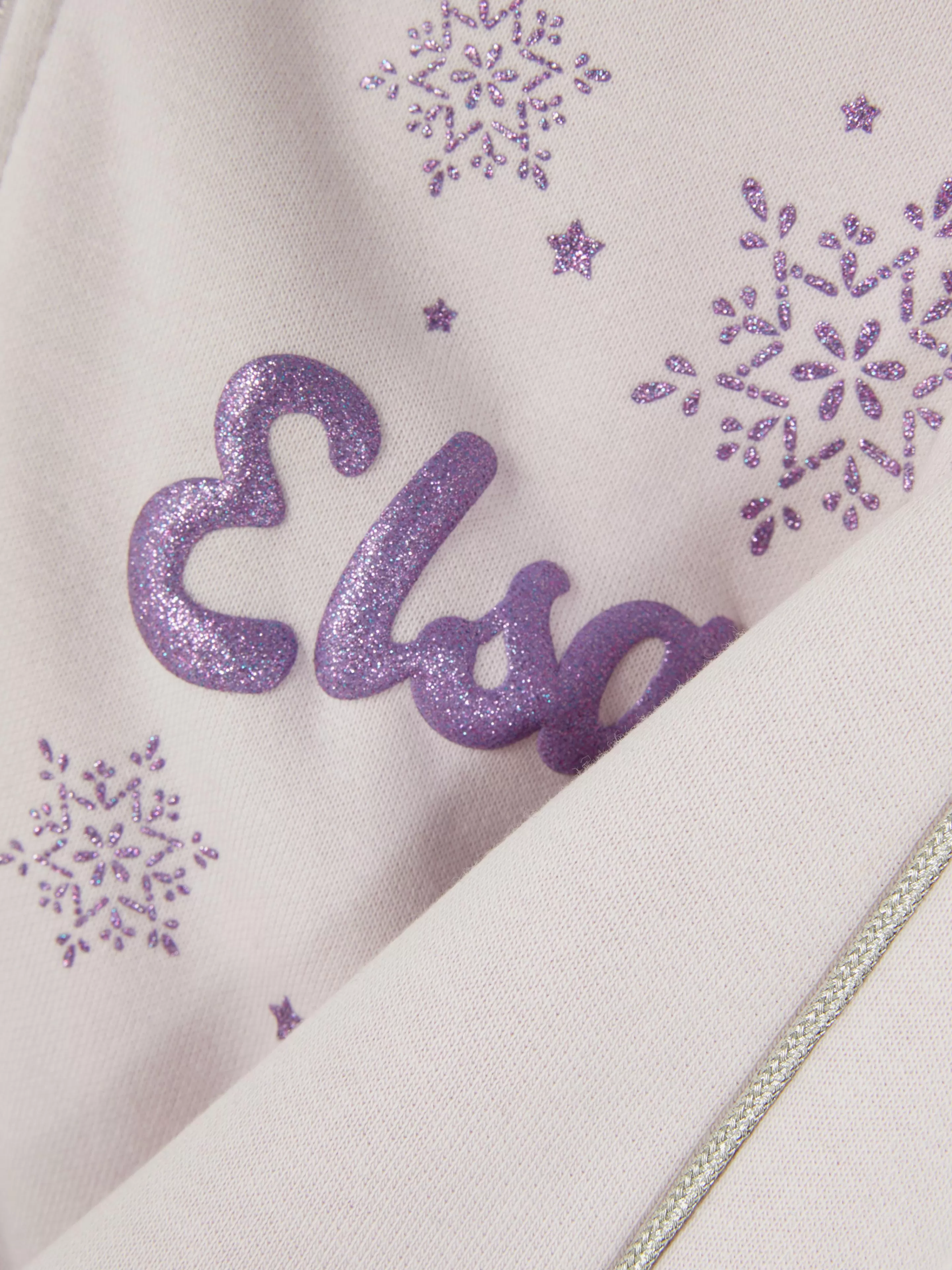 Felpe Primark Con Cappuccio Regolabile e Zip Frontale - Set Coordinato Disney Frozen in Tinta Unita Lilla, Disponibile Con o Senza Cappuccio