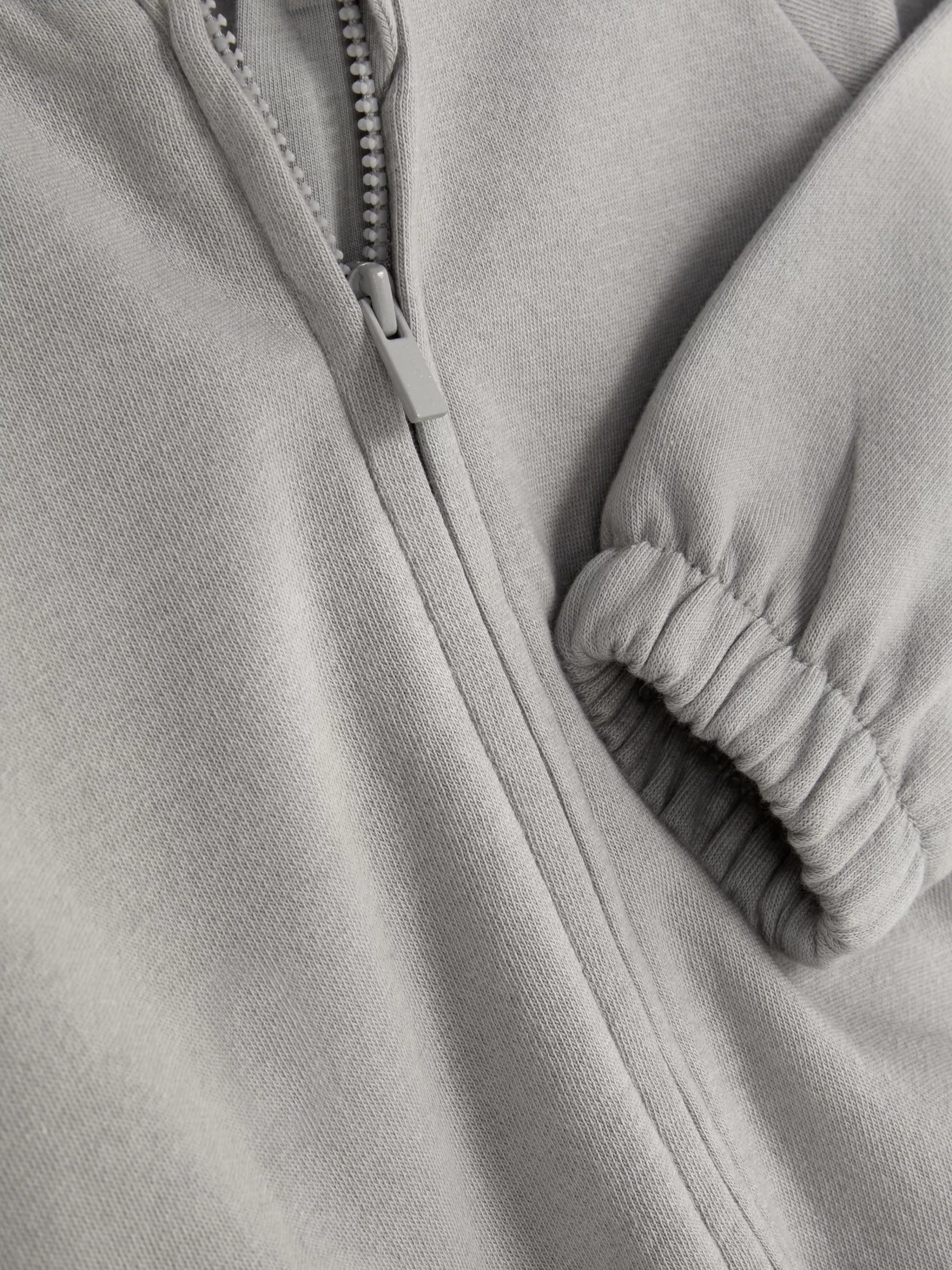 Felpa con Cappuccio Zip Grigio Antracite - Maglioni E Felpe Invernali Comodi e Eleganti by Primark