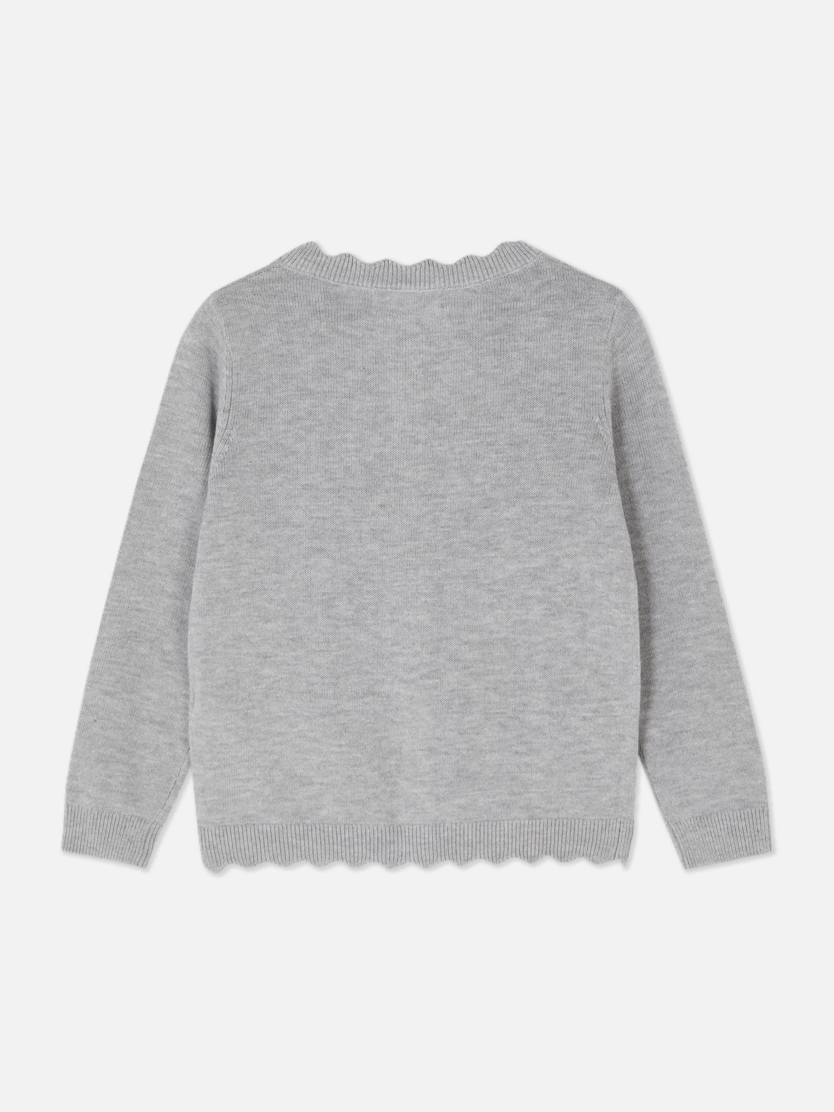 Primark Maglione con Bottoni | Dettaglio Traforato Grigio Antracite | Lana Morbida Stile Autunno-Inverno