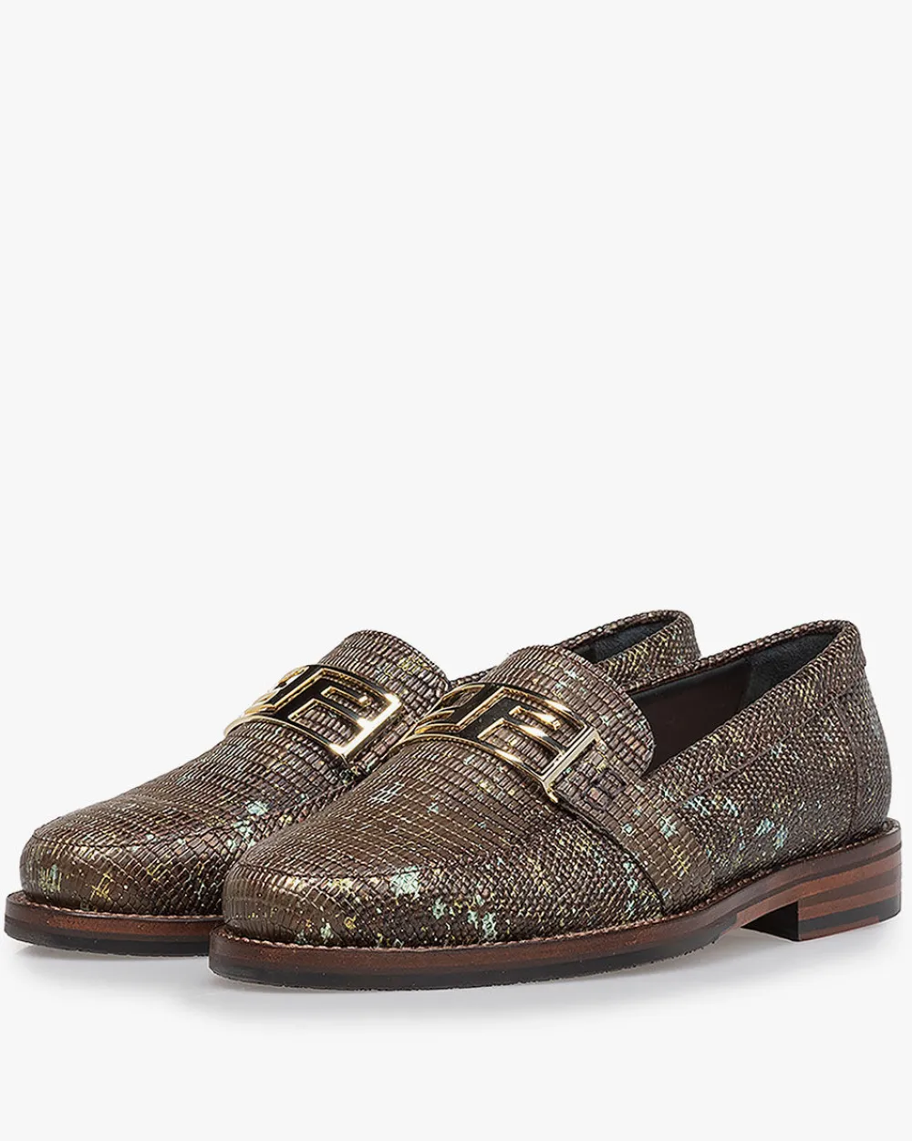 Floris van Bommel Mocassini Cloei - Scarpe Weekend Donna in Pelle Morbida con Suola Cushion
