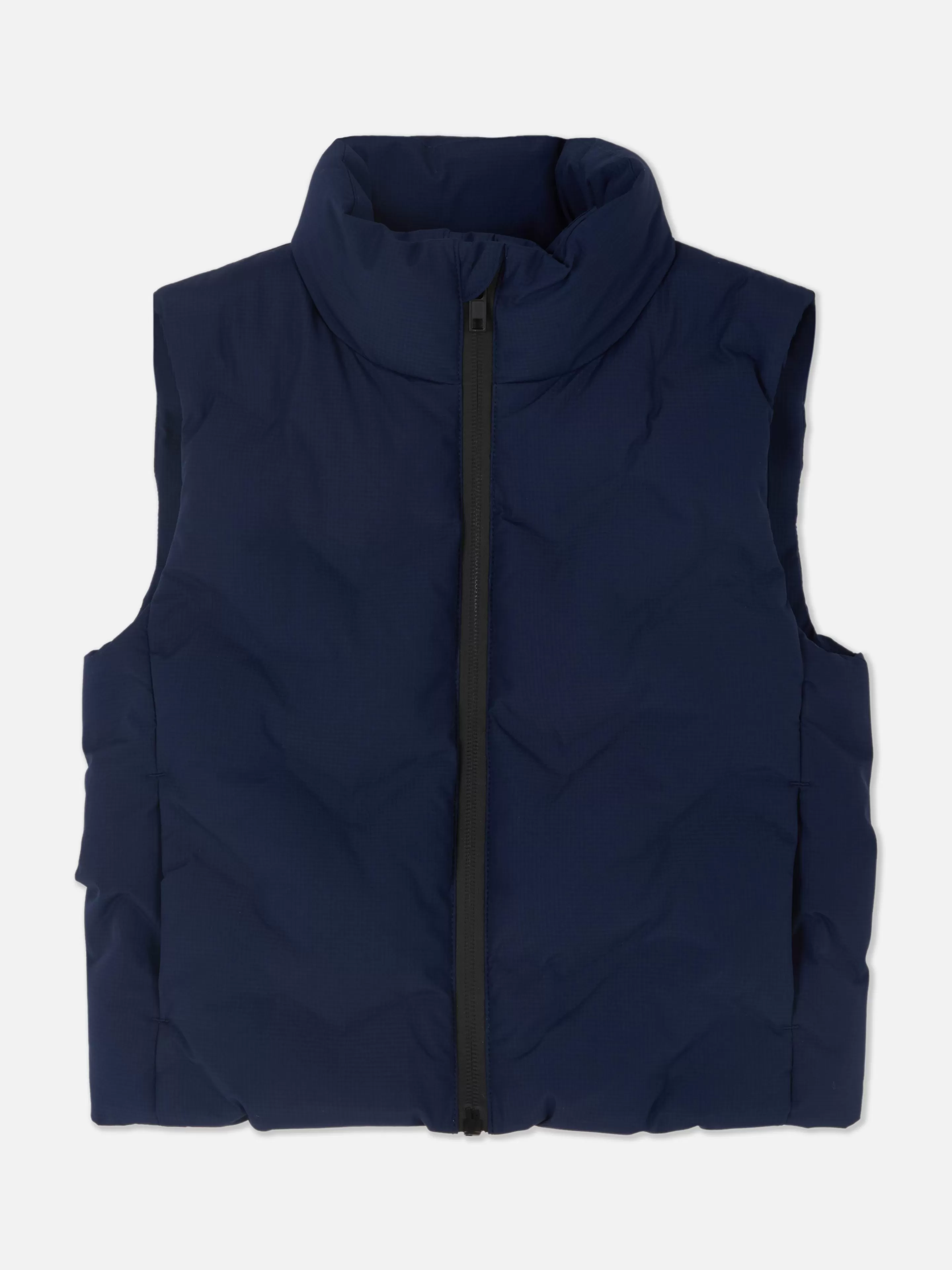 Primark Gilet Elegante con Scollo a Imbuto in Blu Navy - Cappotto Leggero da Donna
