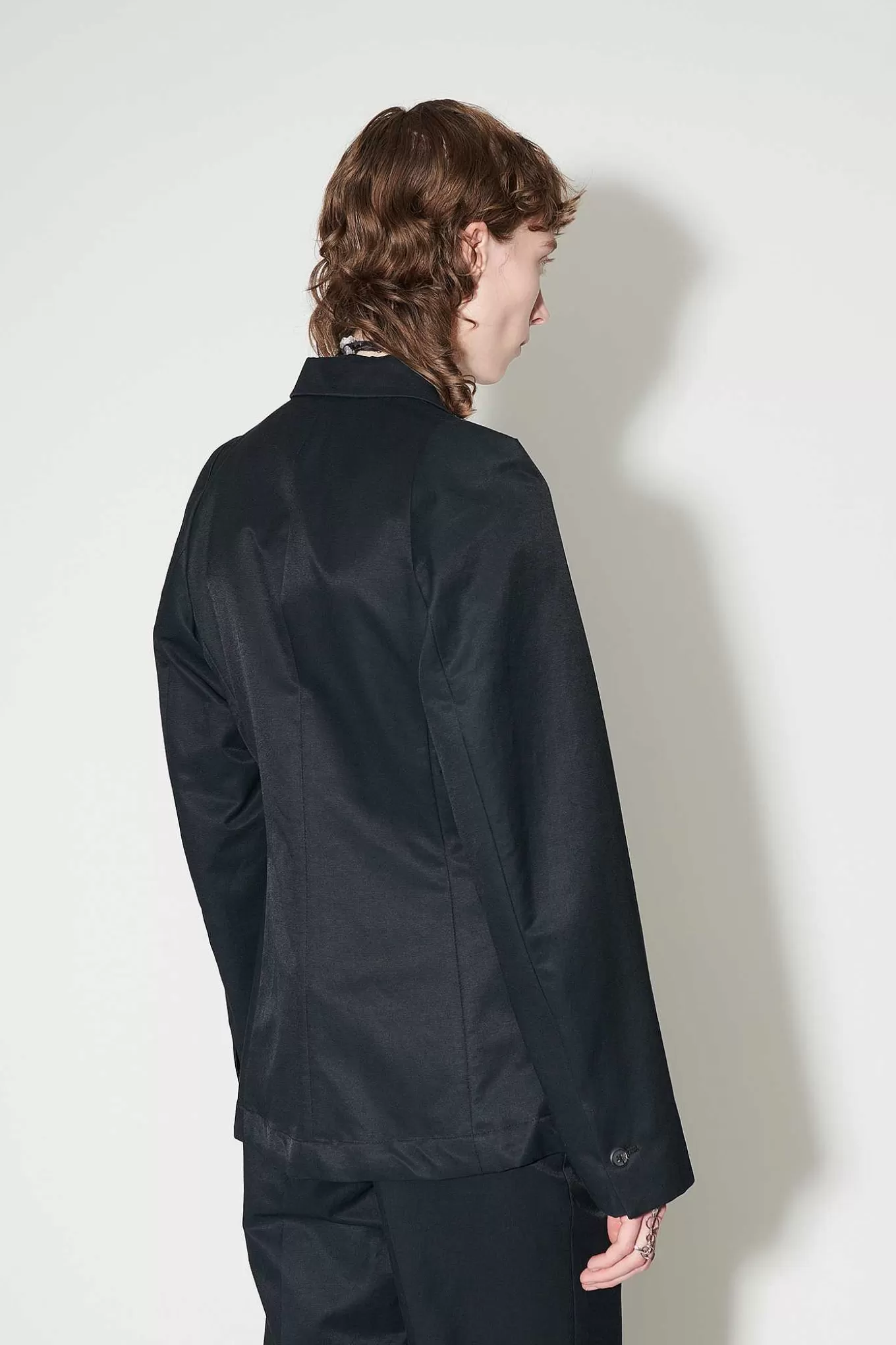 Il Nostro Stile | Giacca Dart Lusso Nero con Tessitura Pregiata