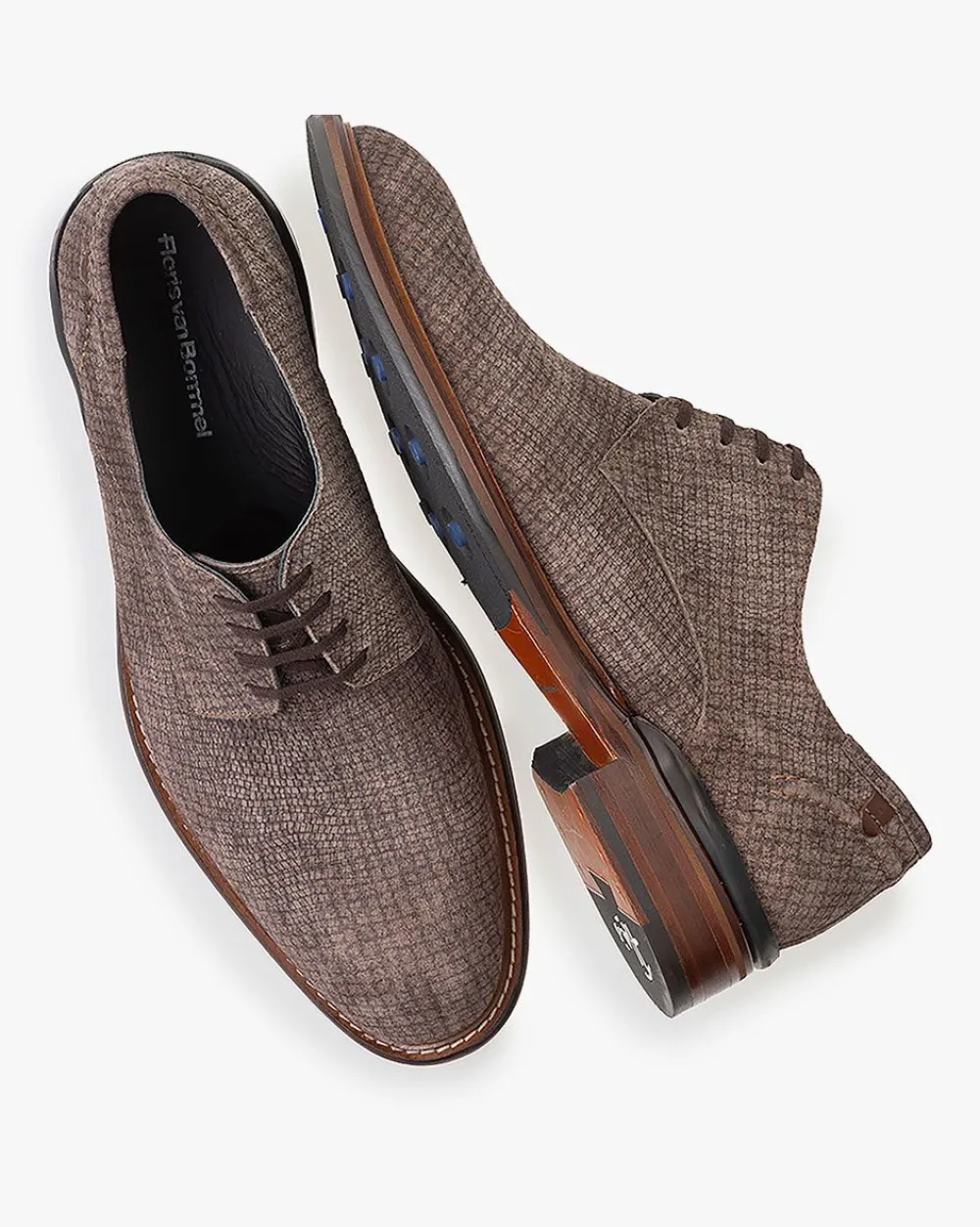 Floris van Bommel De Bauer 02.01 Scarpe Uomo Eleganti - Lacci Comodi per Stile Casual da Ufficio