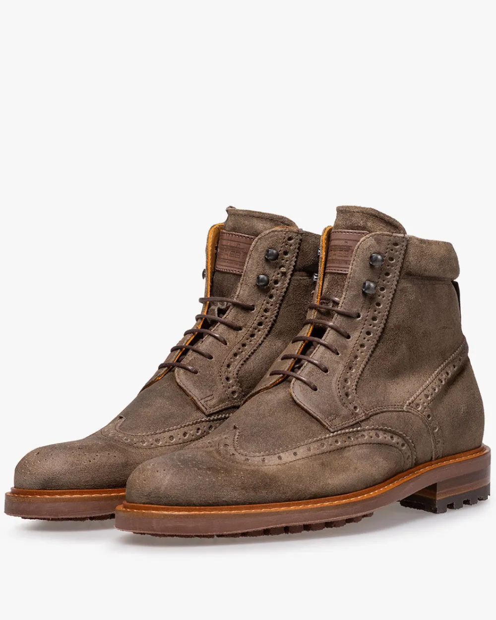 Stivali Eleganti De Brikker 02.01 in Pelle Scamosciata - Floris van Bommel Uomo