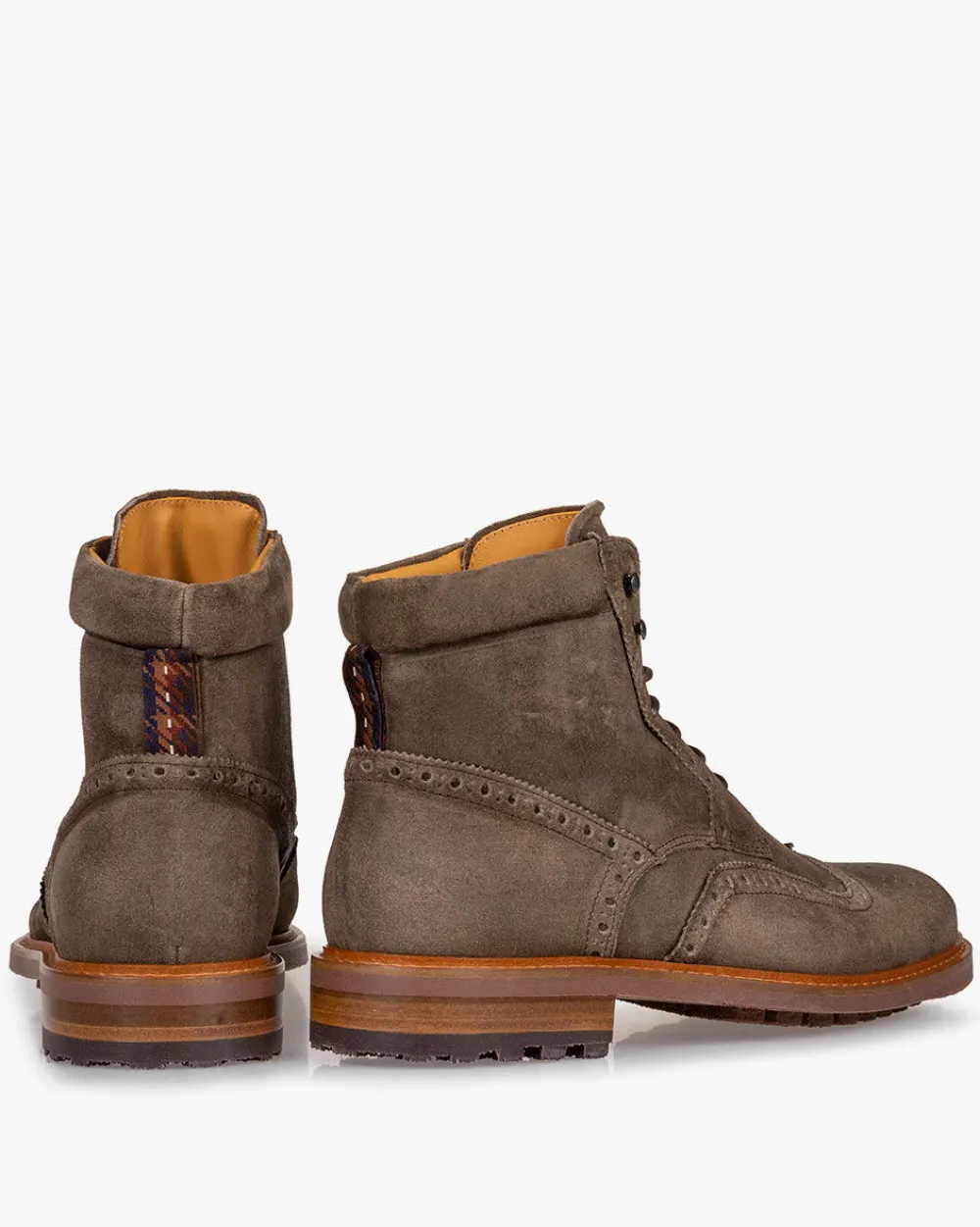 Stivali Eleganti De Brikker 02.01 in Pelle Scamosciata - Floris van Bommel Uomo