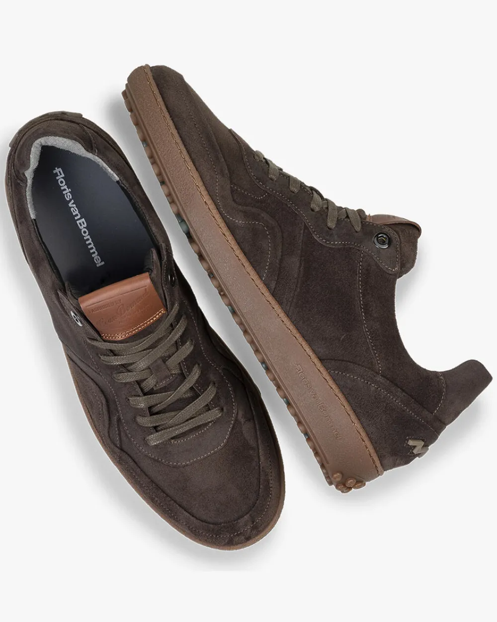 Scarpe da Ginnastica Floris van Bommel Uomo - Stagione 2024, Design Olandese Moderno con Supporto Plantare Regolabile, Sneakers Casual Eleganti in Pelle Morbida per Camminata Comoda