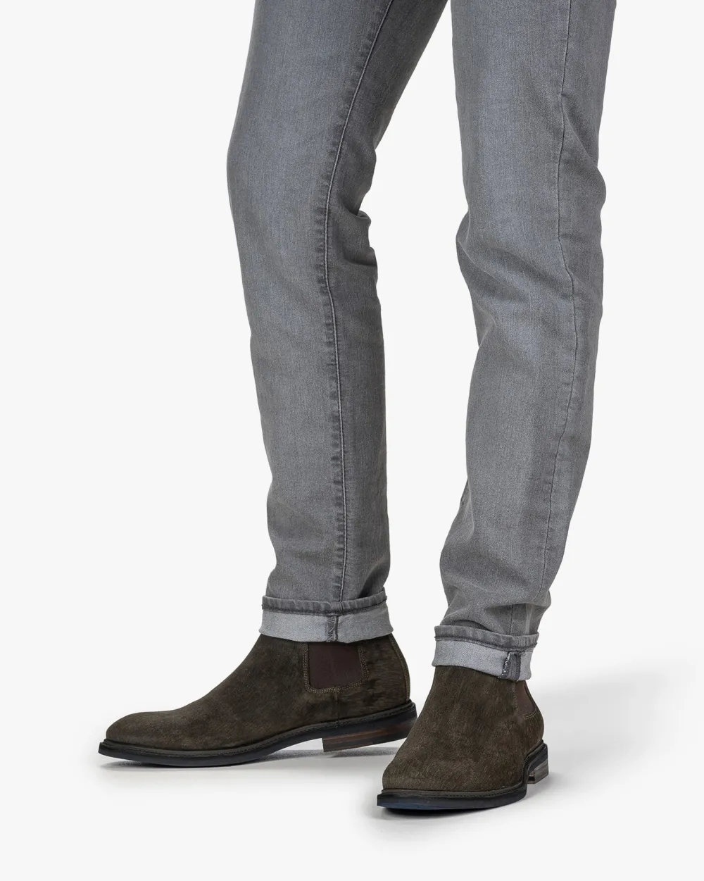 Stivali Chelsea Eleganti Uomo Floris van Bommel De Lichter 03/04 - Design Classico in Pelle Morbida con Tacco Comodo