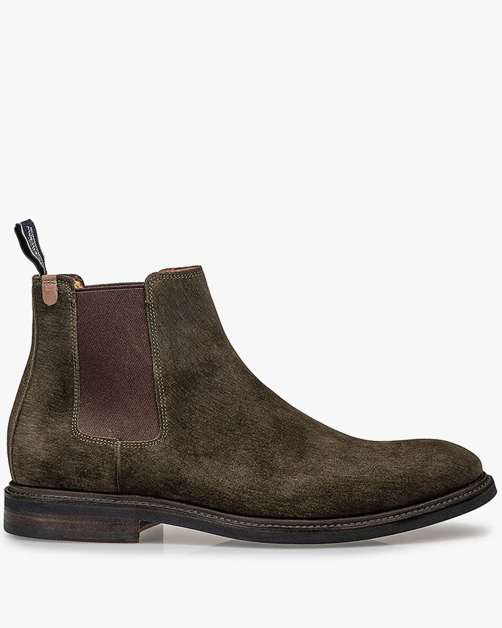 Stivali Chelsea Eleganti Uomo Floris van Bommel De Lichter 03/04 - Design Classico in Pelle Morbida con Tacco Comodo