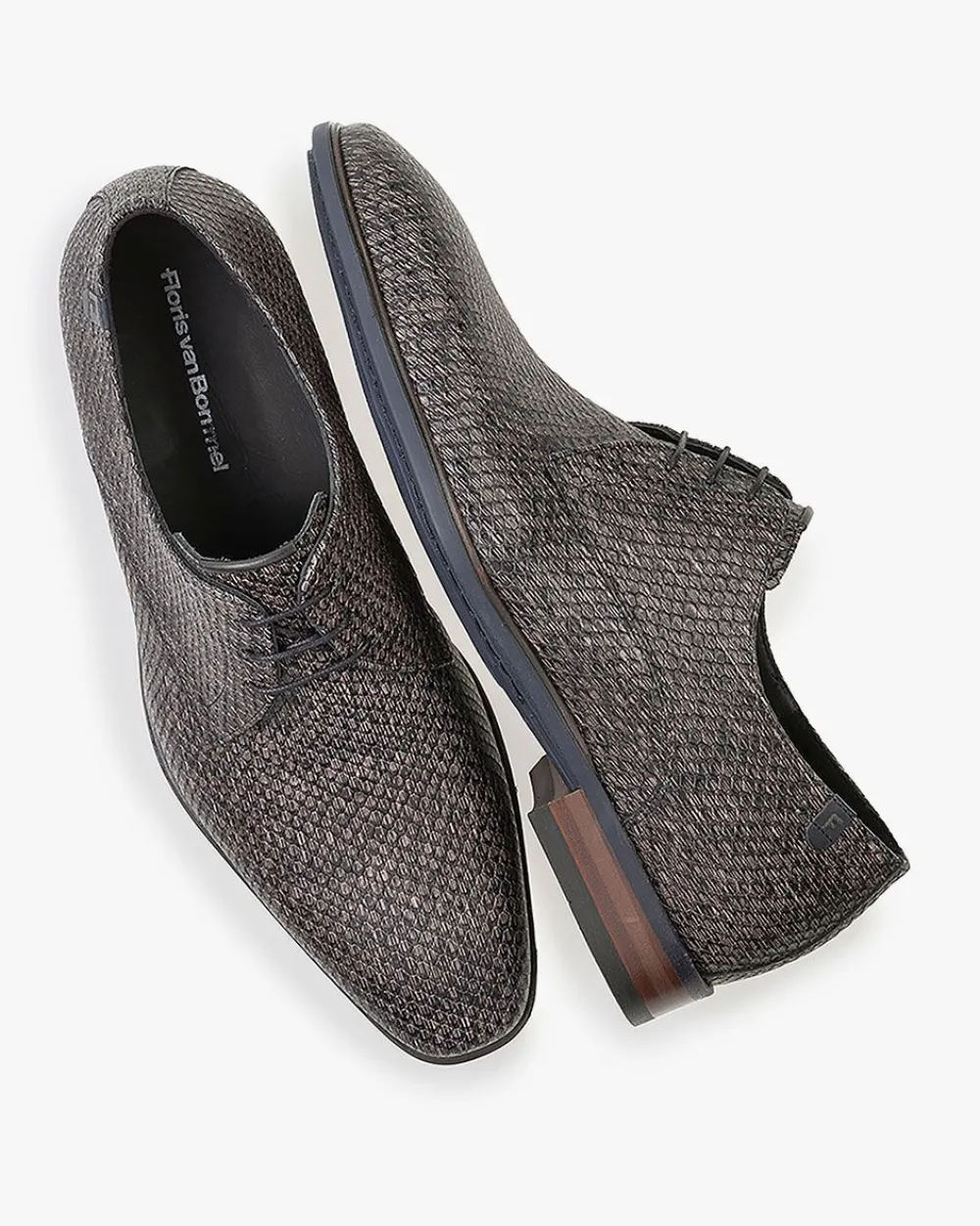 Floris van Bommel Slimmer 04.09 - Scarpe Uomo con Lacci Eleganti, Design Olandese Contemporaneo