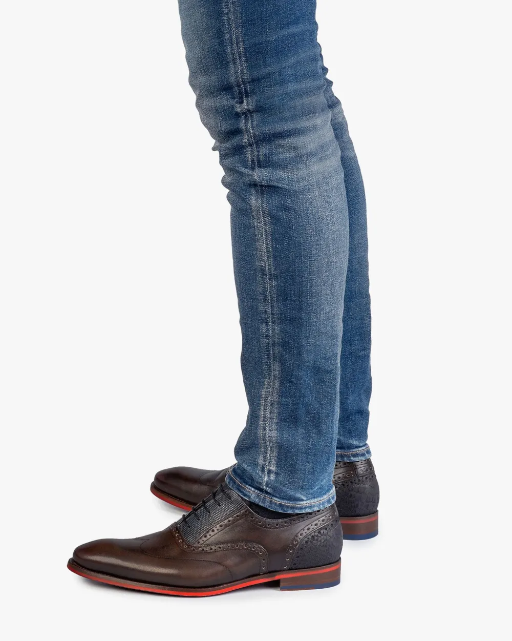 Floris van Bommel De Stapper 03.02 | Scarpe da Ufficio Eleganti per Uomo, Design Classico con Tocco Moderno