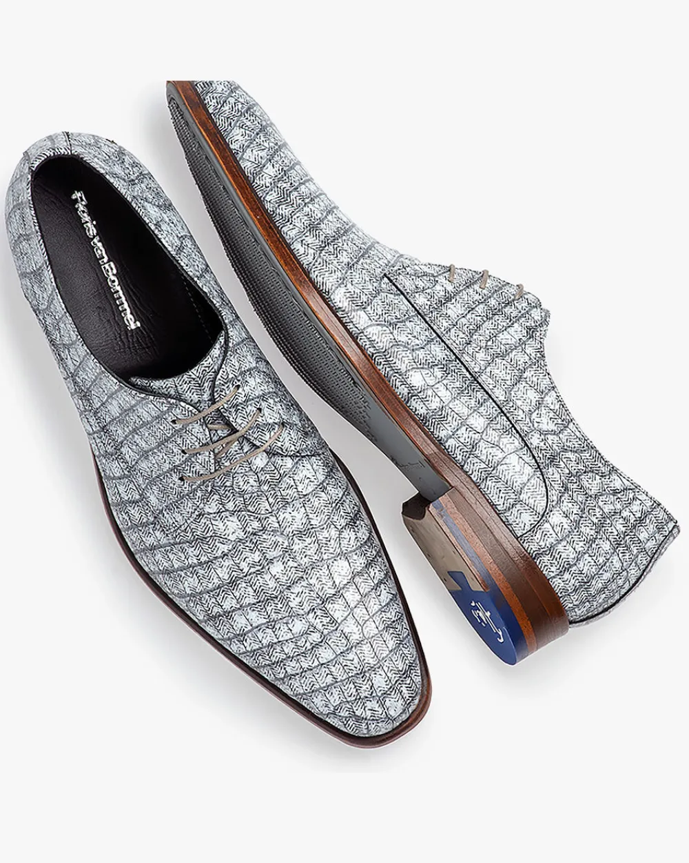 Scarpe da Sposo Floris van Bommel De Stijler 20.05 - Lacci Eleganti per Cerimonia, Stile Classico Uomo