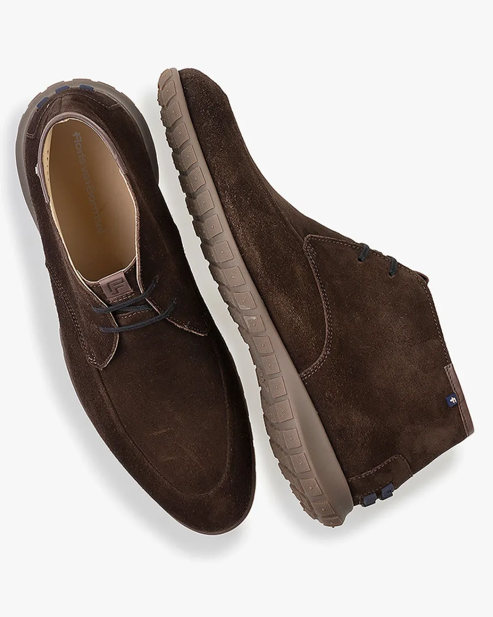 Floris van Bommel Stivali De Wolker 04.01 - Scarpe Stringate Uomo in Pelle Full Grain, Design Classico con Suola Antiscivolo