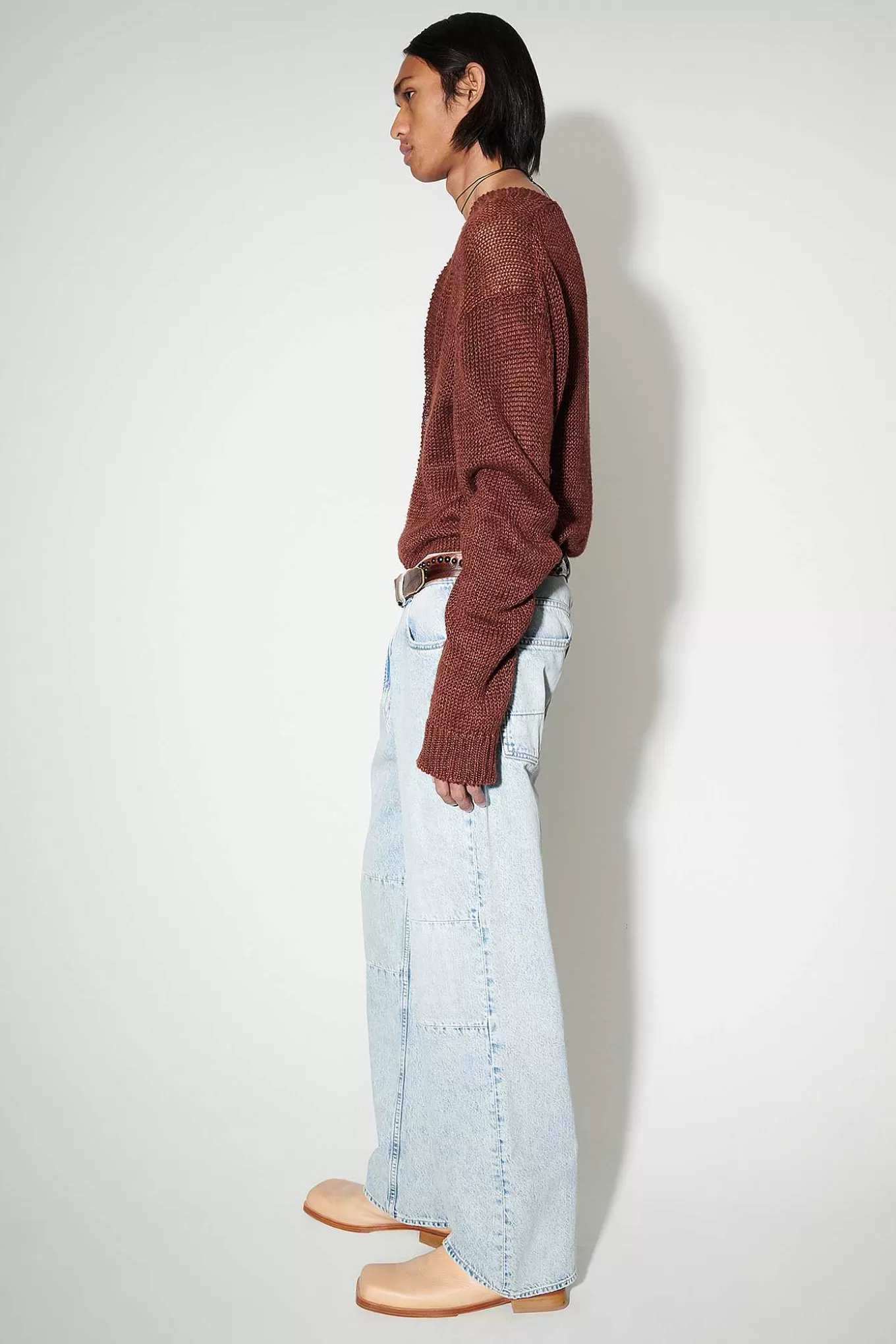 Jeans Our Legacy - Taglio Allungato Terza Proporzione con Effetto Sbiadito Naturale