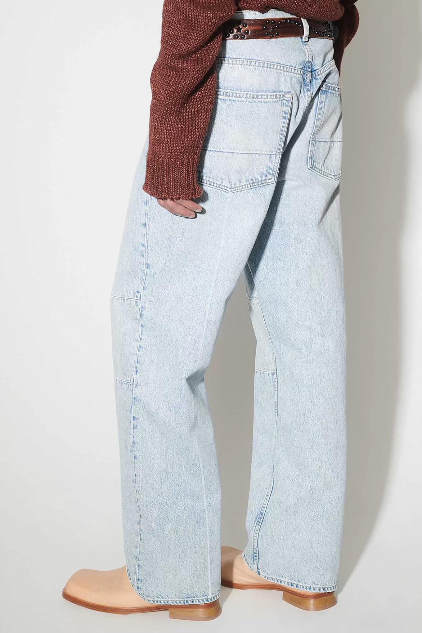Jeans Our Legacy - Taglio Allungato Terza Proporzione con Effetto Sbiadito Naturale