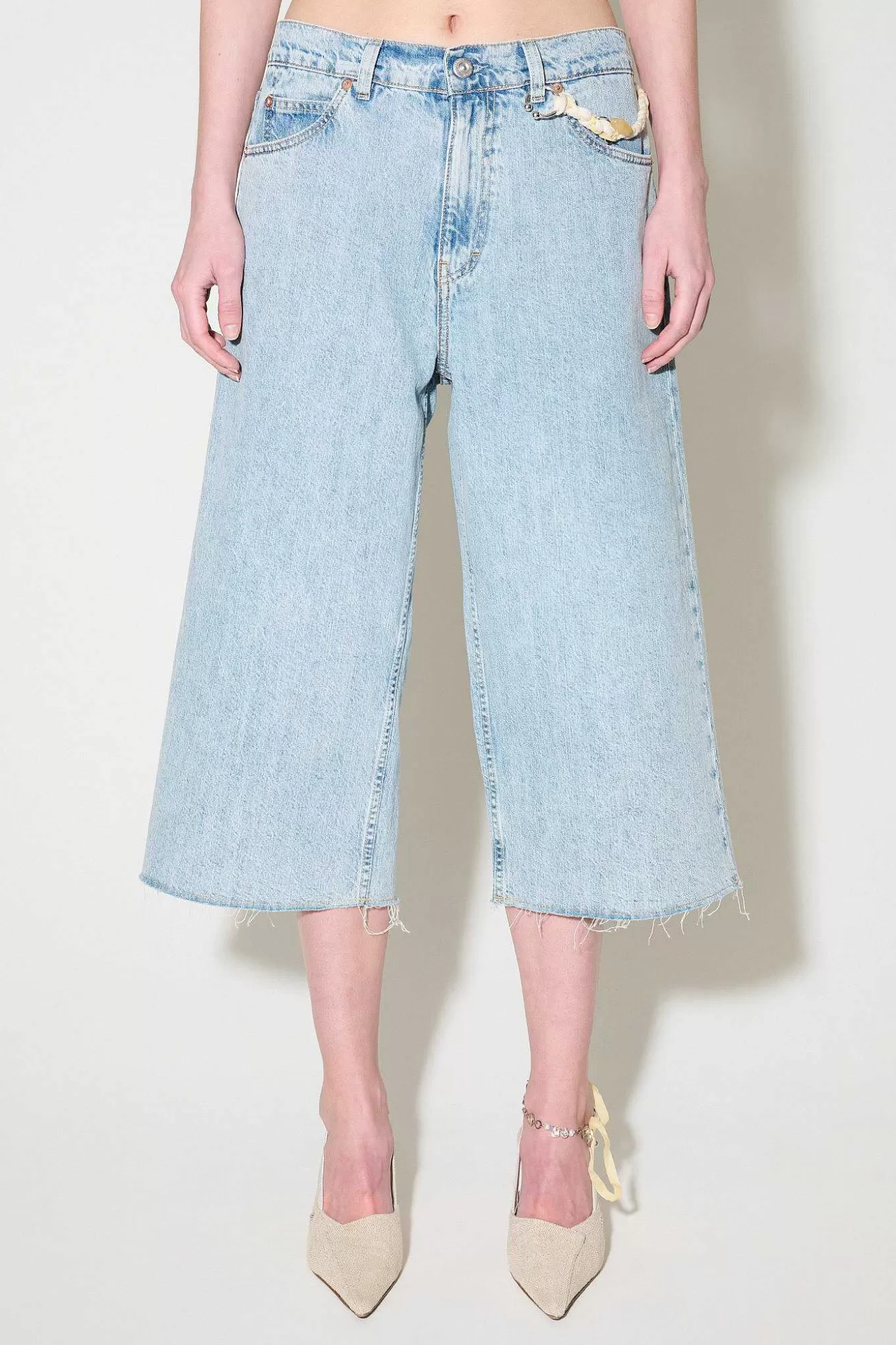 Denim Our Legacy - Taglio Slim con Lavaggio Effetto Usato per uno Stile Rider Autentico