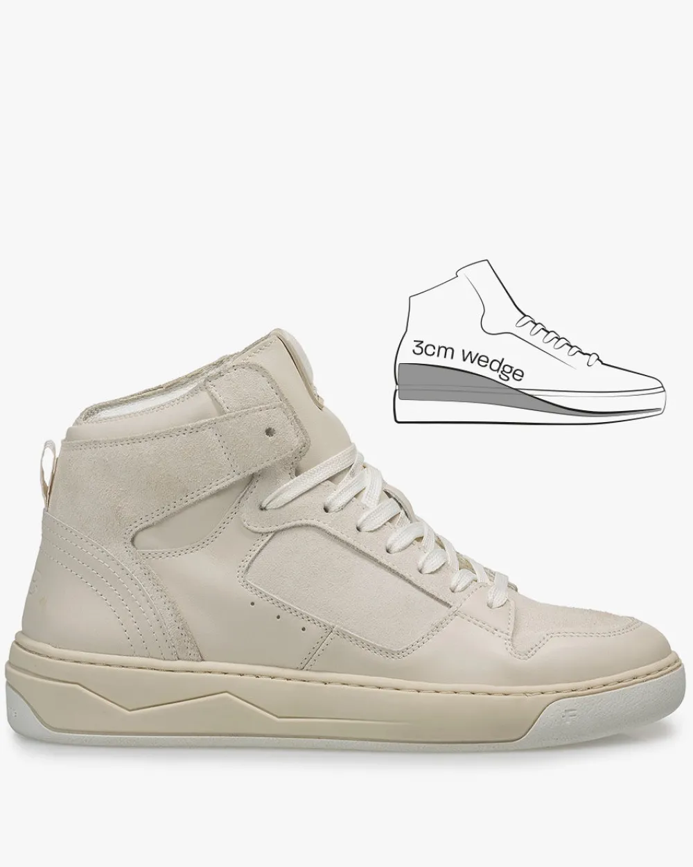 Floris van Bommel Iggi Zeppa Sneakers Donna 01/06 - Scarpe Sportive Femminili con Design a Cuneo