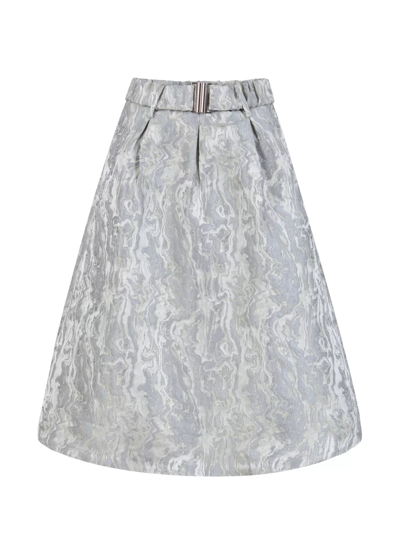 Dame Coster Design Copenhagen - Gonna Elegante in Tessuto Jacquard Autunno/Inverno 2024 con Motivo Geometrico Stilizzato