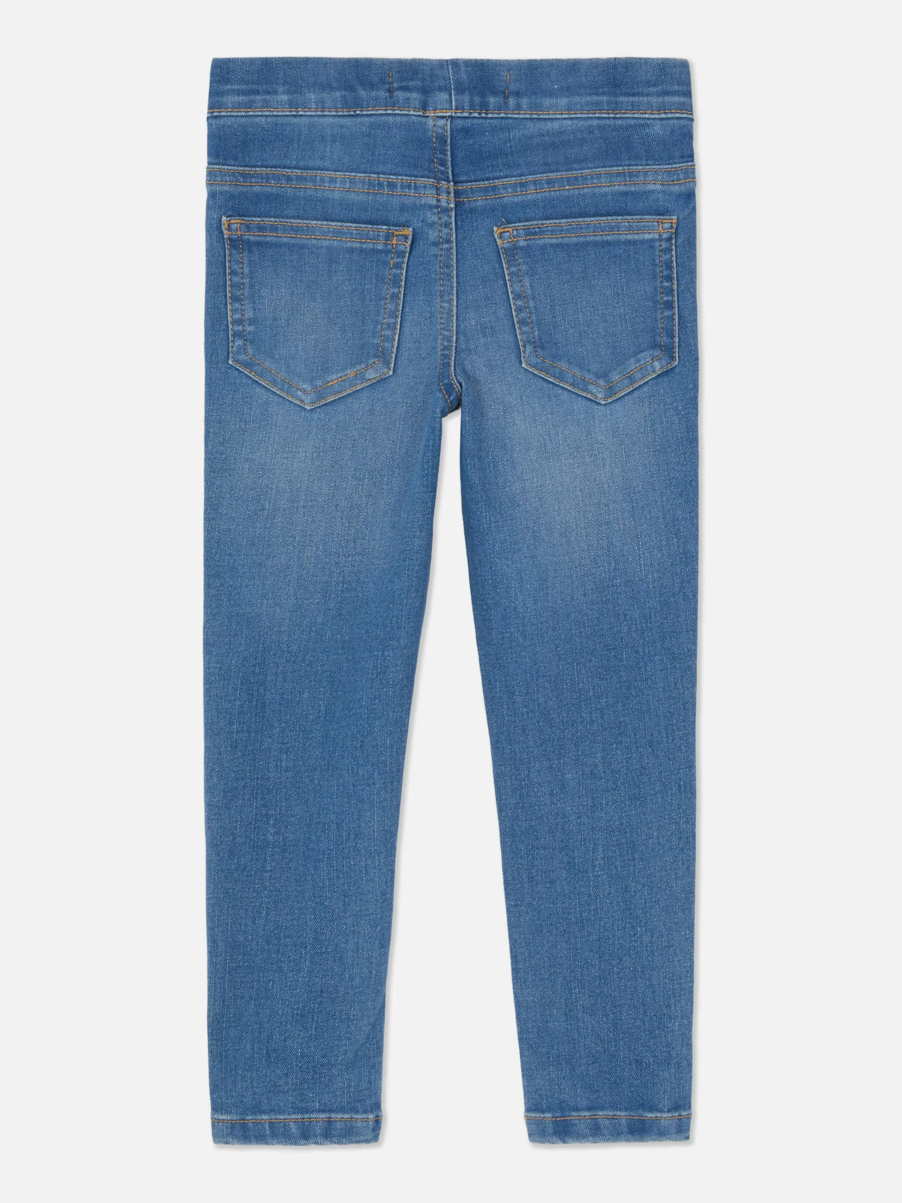 Jeans Elasticizzati Primark Jeggings in Tonalità Blu Denim - Vita Comoda e Morbida