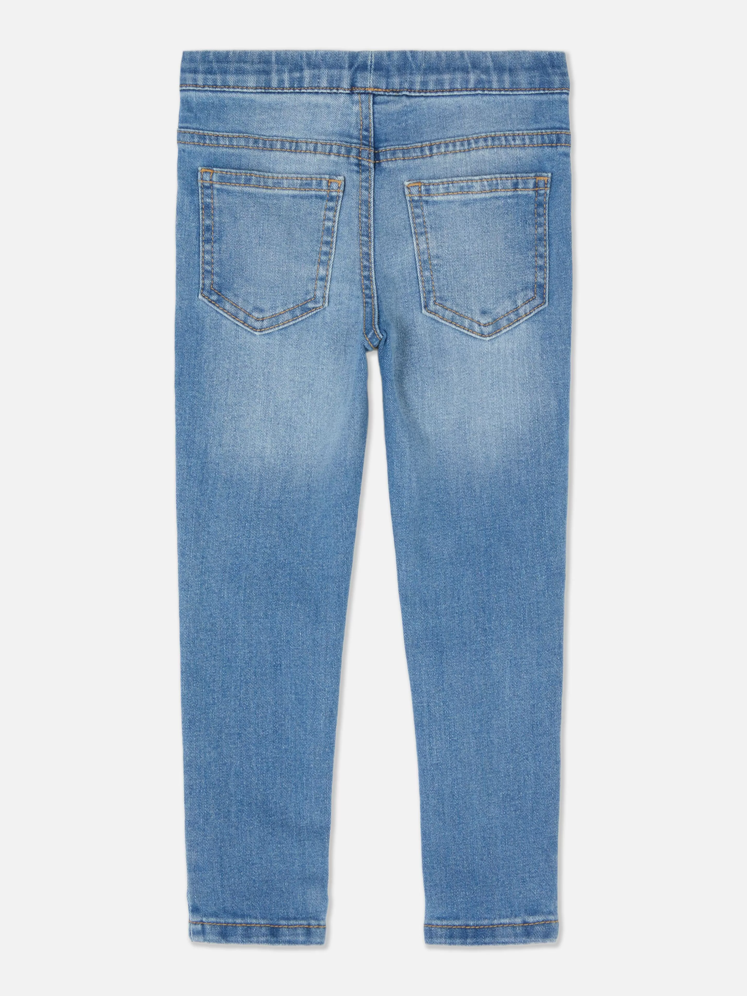 Jeans Primark Skinny Jeggings Comfort Stretch - Blu Denim Medio Vita Alta, Taglio Slim Modellante per Tutto il Giorno