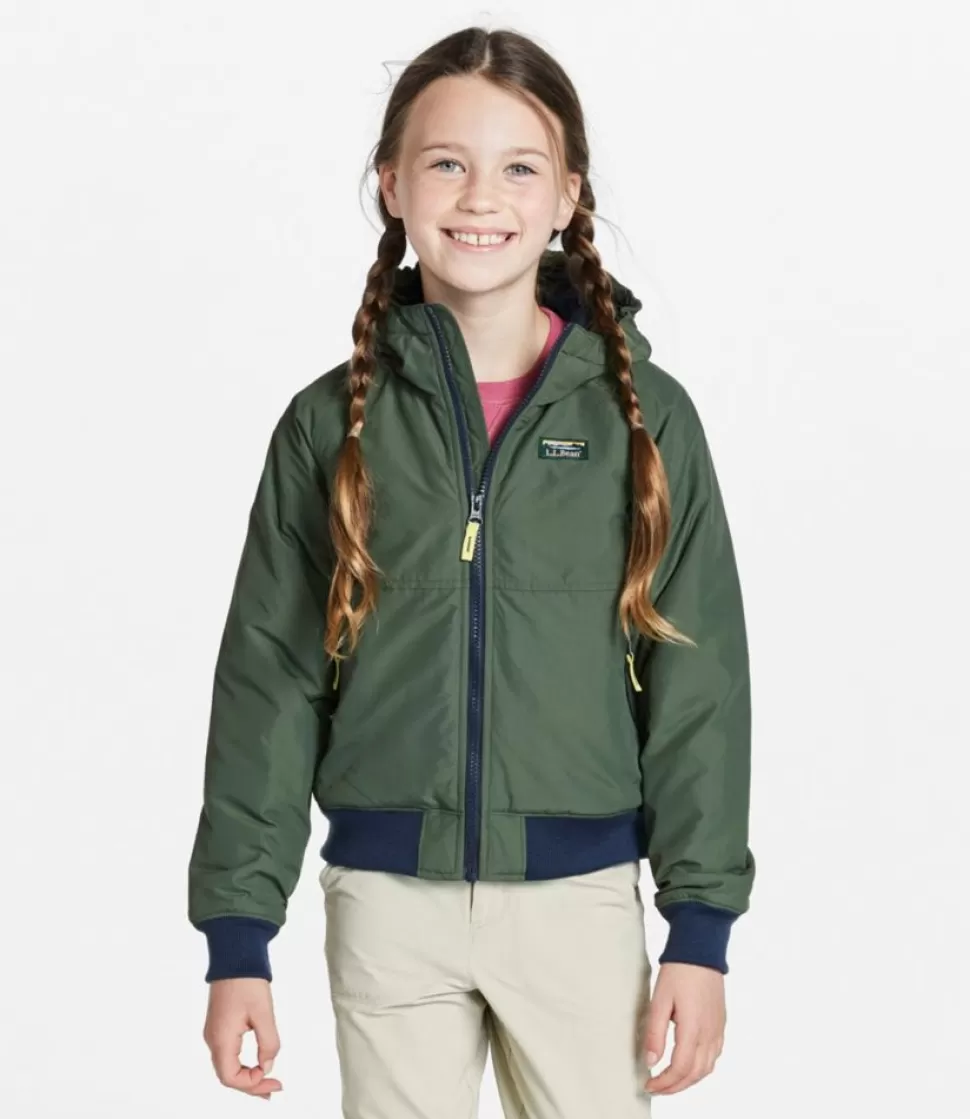 Giacca Termica Bambini con Cappuccio - Impermeabile e Morbida per Attività all'Aperto, Design Moderno per Inverno e Sport, Taglie 3-12 Anni (Colori Unisex)